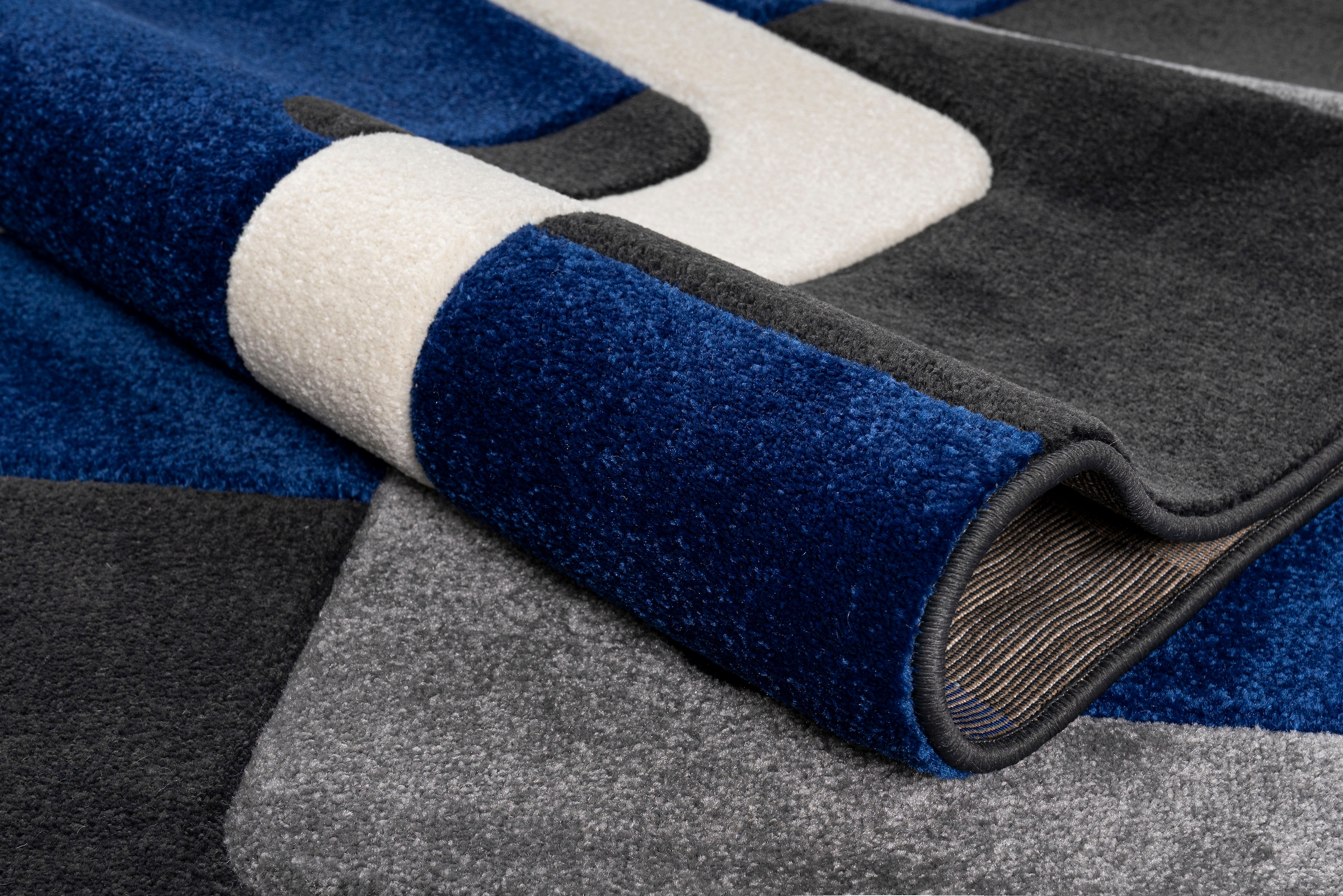 BAUR home Rechnung Teppich Kurzflor, auf Hoch-Tief-Effekt, | 3D-Design »Maxim«, rechteckig, my