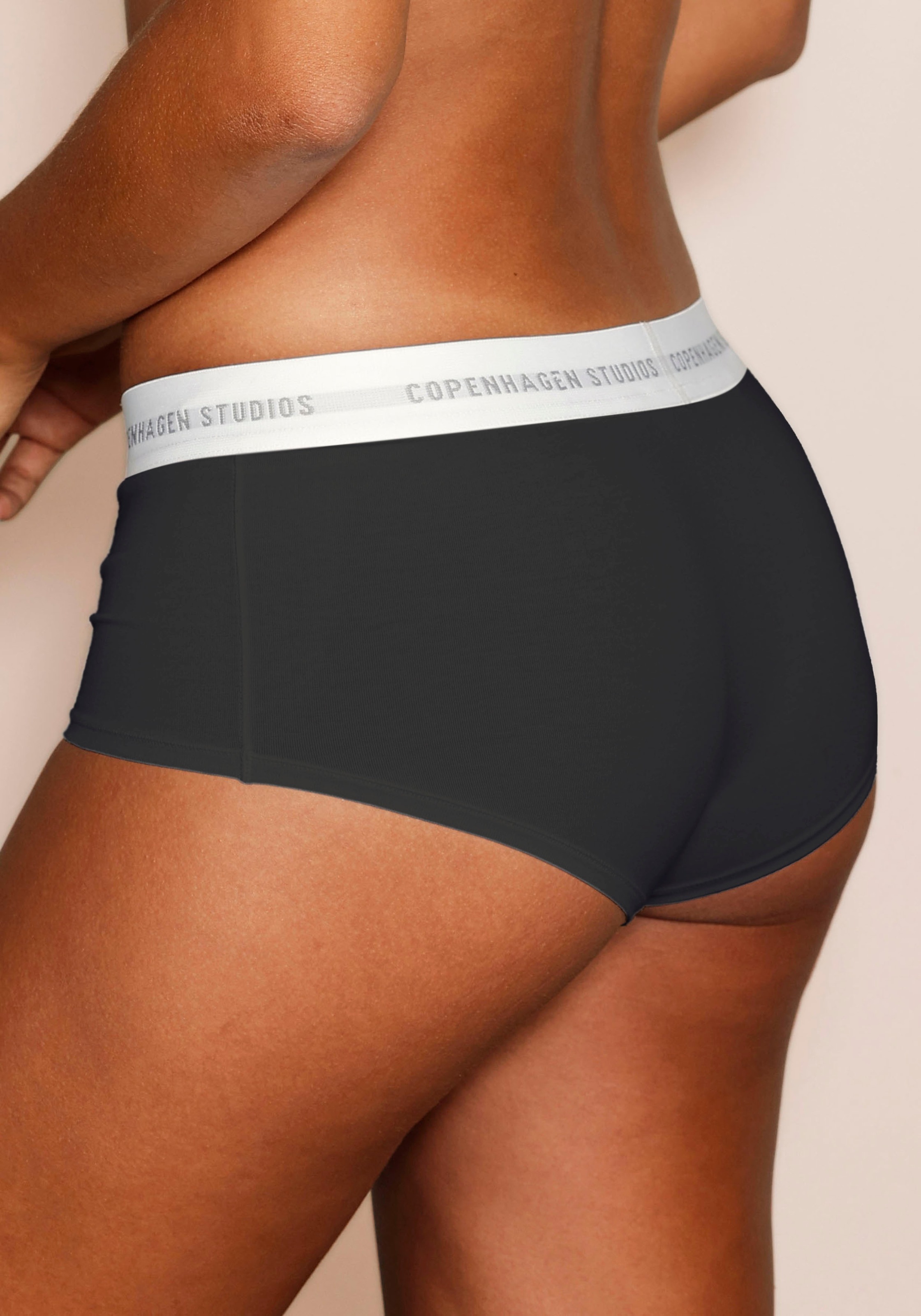 Thumbnail - Copenhagen Studios Panty mit weichem Logobund und aus elastischer Baumwoll-Modal-Qualität