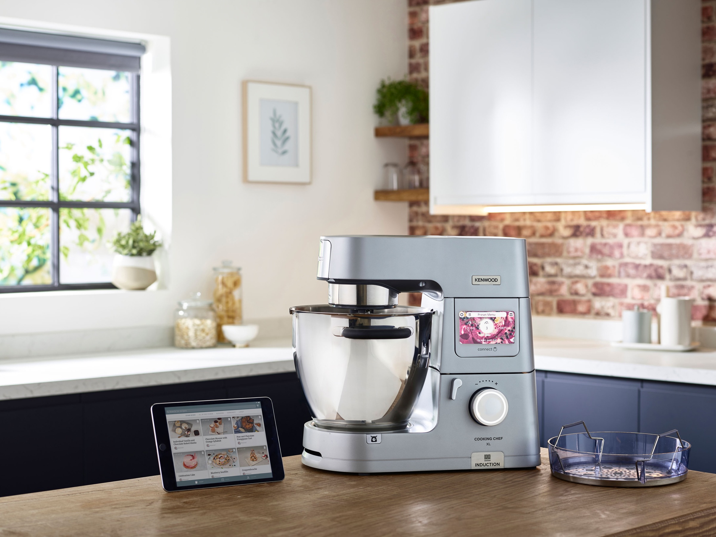 KENWOOD Küchenmaschine mit Kochfunktion »Cooking Chef XL KCL95.424SI«