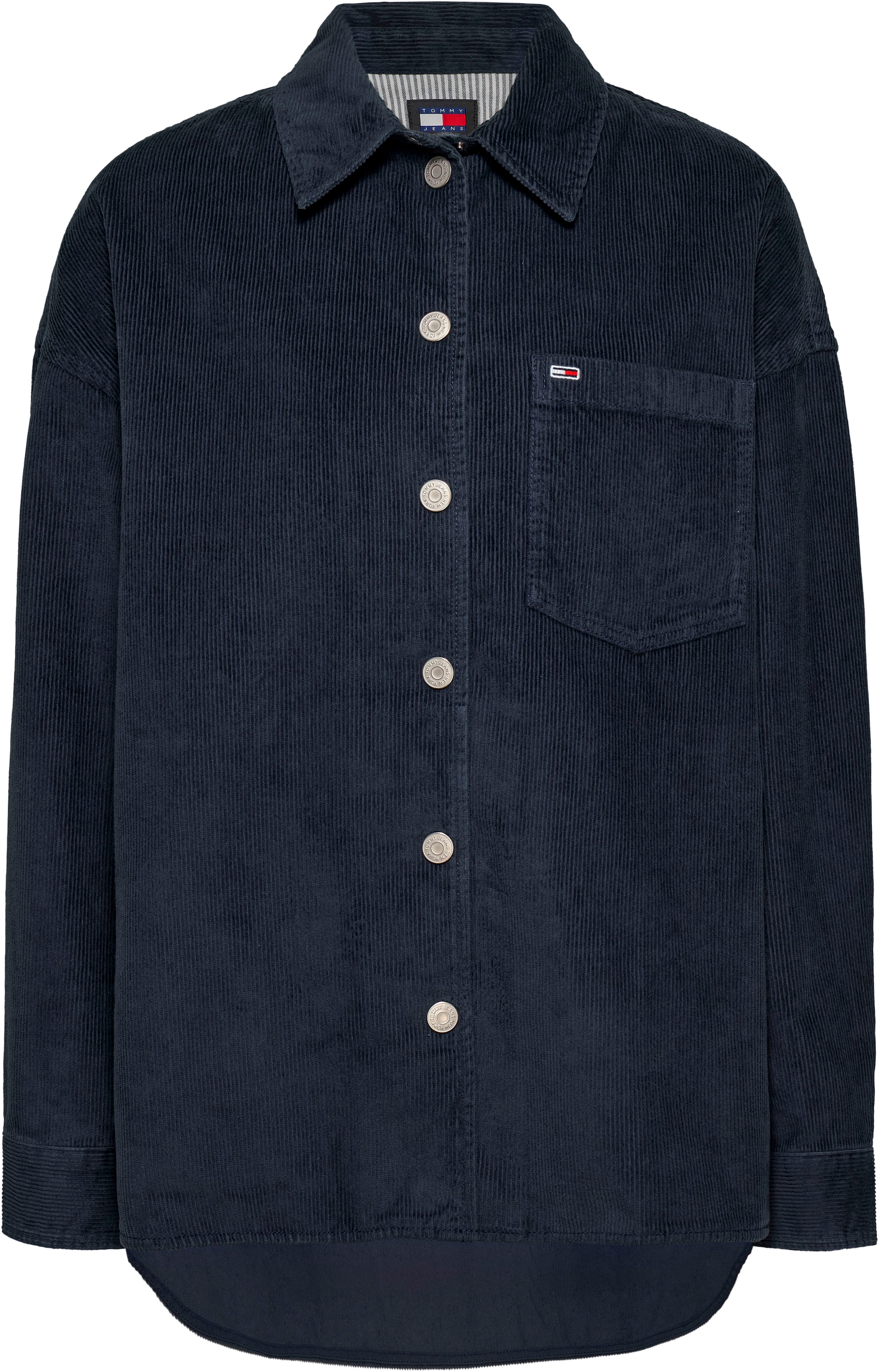 Tommy Jeans Hemdbluse »TJW WASHED CORD OVERSHIRT EXT«, aus Cord, modisches Overshirt