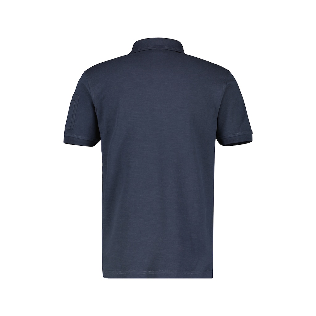 LERROS Poloshirt »LERROS Unifarbenes Poloshirt«