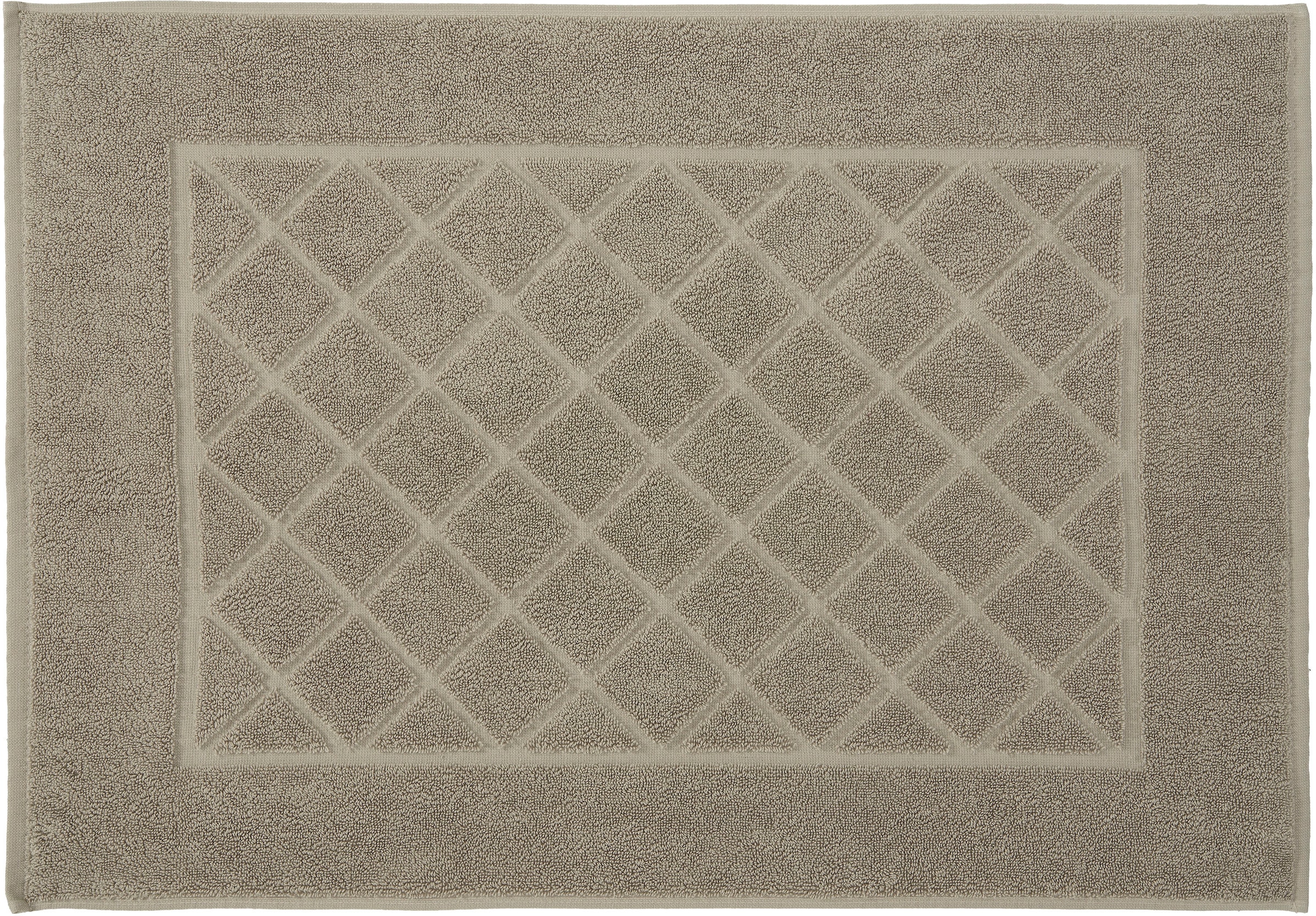 Kleine Wolke Badematte "Bridge" Höhe 70 mm beidseitig nutzbar  fußbodenheiz günstig online kaufen