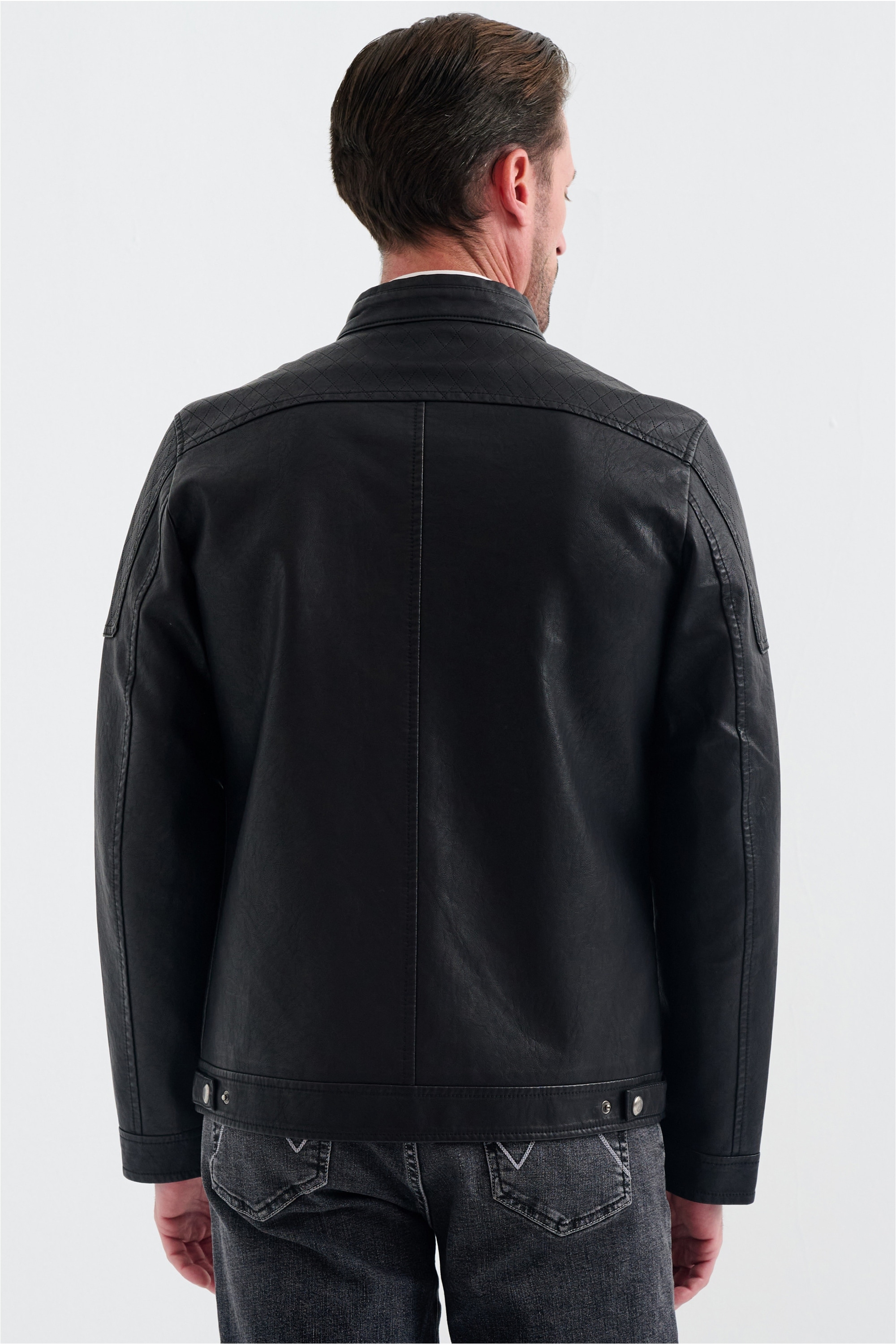 Pierre Cardin Lederimitatjacke »Hadrien« in Lederoptik
