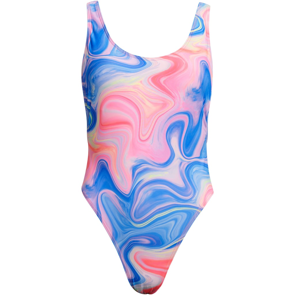 Superdry Badeanzug »PRINT SCOOP BACK SWIMSUIT«