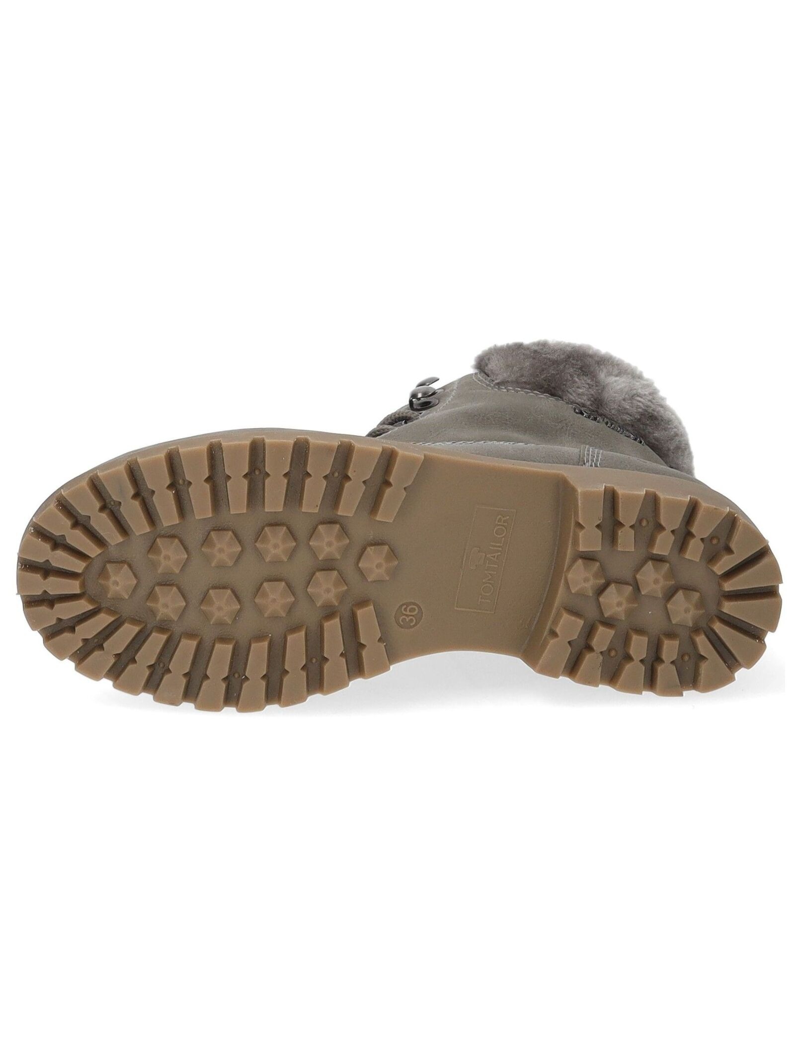 TOM TAILOR Schnürstiefelette »Tom Tailor Stiefelette Lederimitat/Textil«