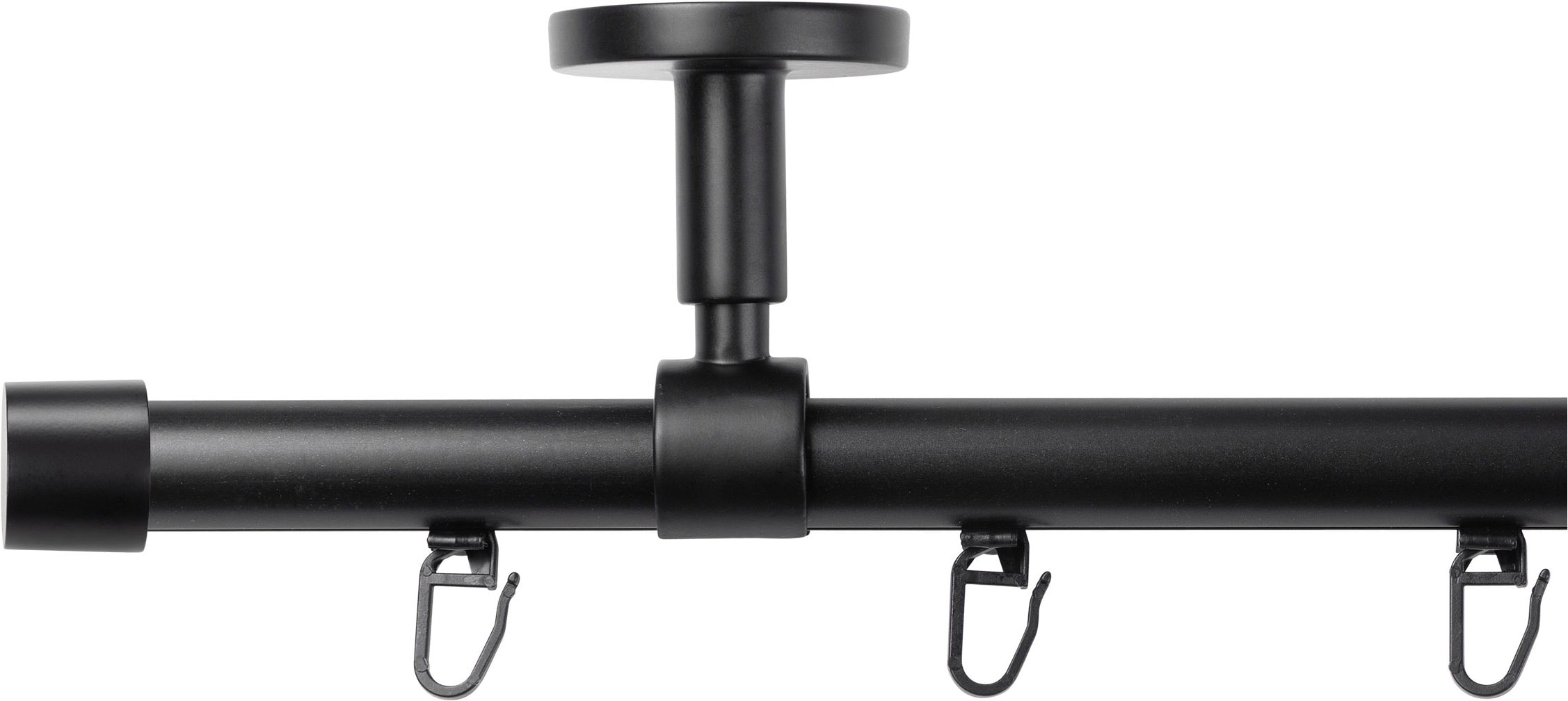 SN DECO GROUP Gardinenstange "Gardinenstange Innenlauf Brest Ø 19 mm, 1-läufig, Fixmaß" Ø 19 mm Fixmaß;kürzbar