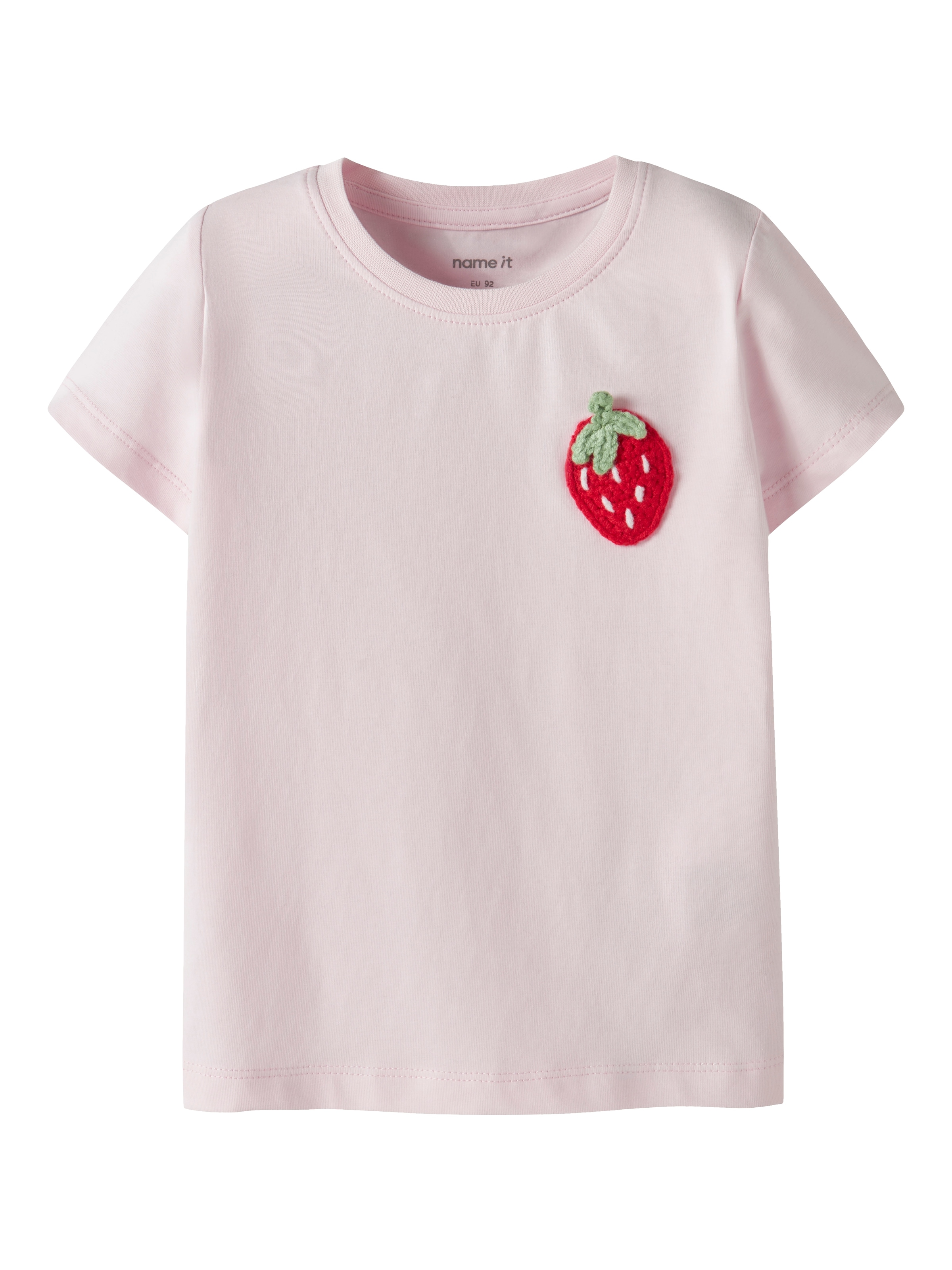 Name It T-Shirt "NMFJUANITTA SS TOP BOX" Baumwollmischung, normal geschnitten