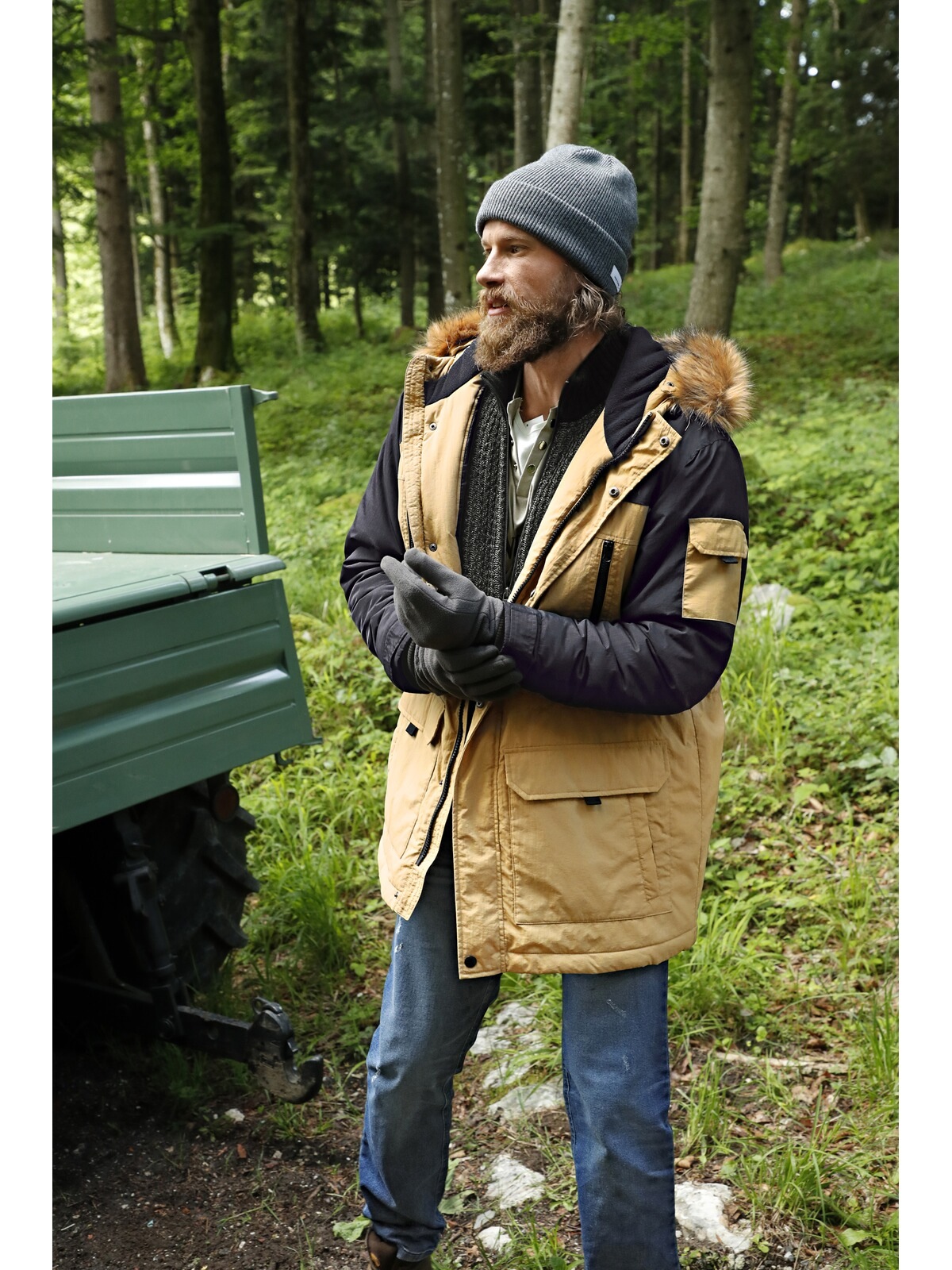 Jan Vanderstorm Outdoorjacke »Parka JOKUM«