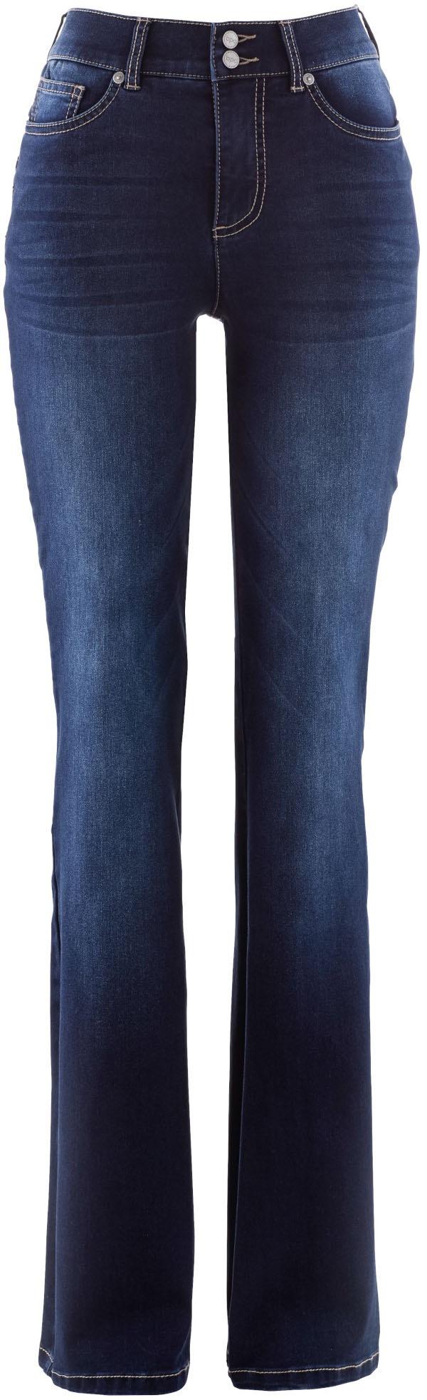 bonprix Push-up-Jeans Regular Fit, mit Bequembund, mit Eingrifftaschen