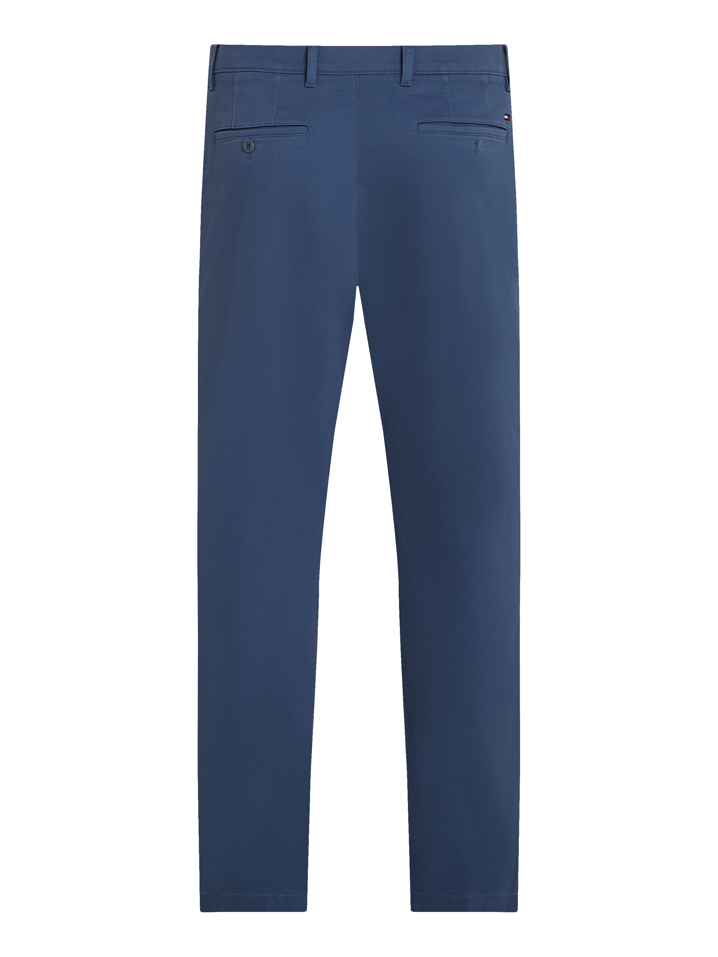 Tommy Hilfiger Chinohose »DENTON CHINO SATIN«, mit Gesäßtaschen mit Knopf, Logostickerei