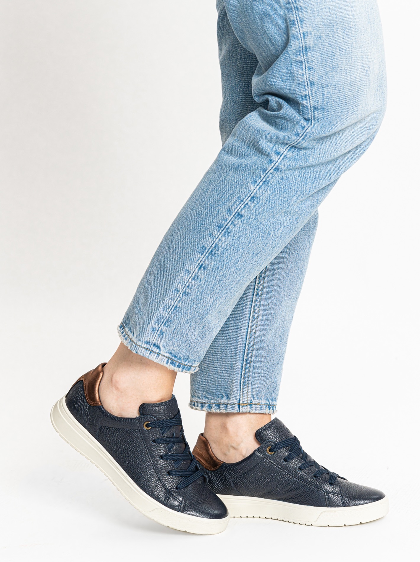 Ara Sneaker »ROM«, Schnürschuh, Komfortschuh in Bequemweite G (= weit)