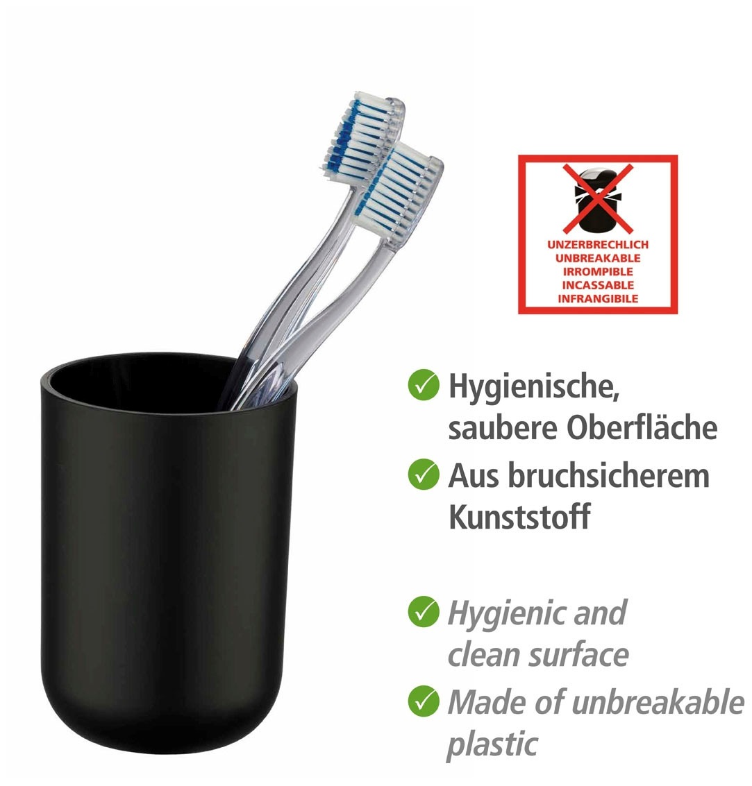 WENKO Badaccessoire-Set »Brasil«, (Set, 4 tlg.), aus bruchsicherem Spezialkunststoff