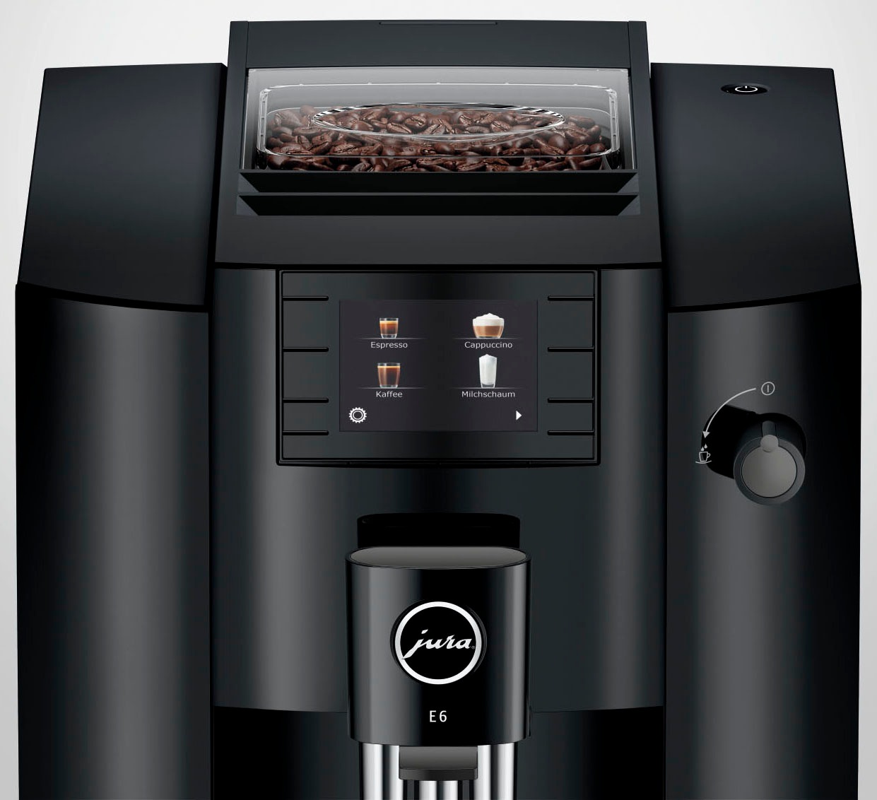 JURA Kaffeevollautomat »15802 E6 Full Black (EC)«