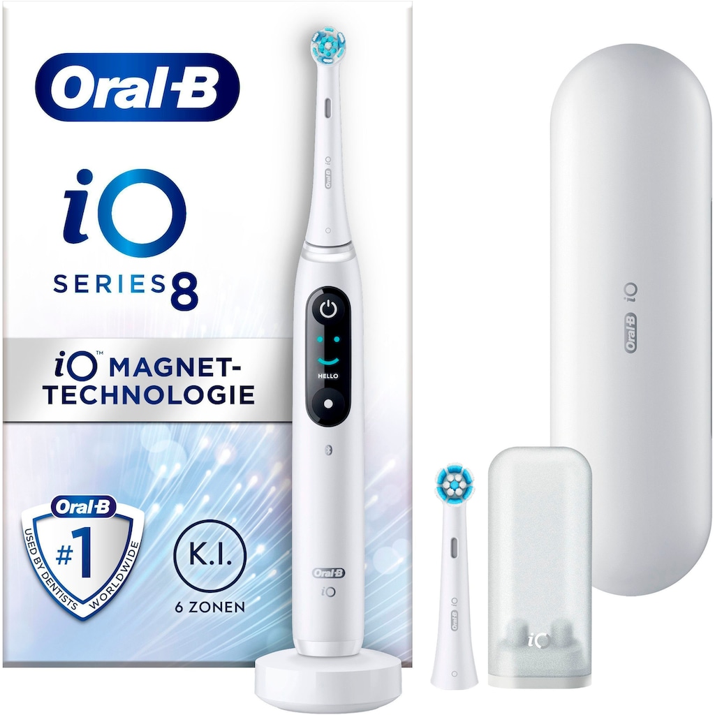 Oral-B Elektrische Zahnbürste »iO 8«, 2 St. Aufsteckbürsten