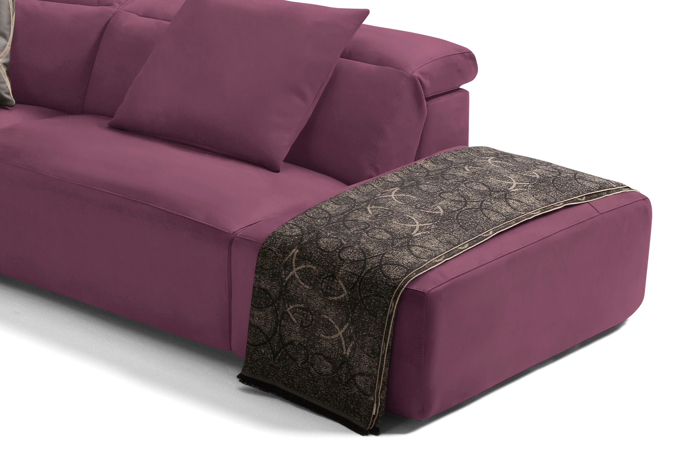Egoitaliano Ecksofa "Beverly, extravangantes Designsofa mit erstklassigem S günstig online kaufen