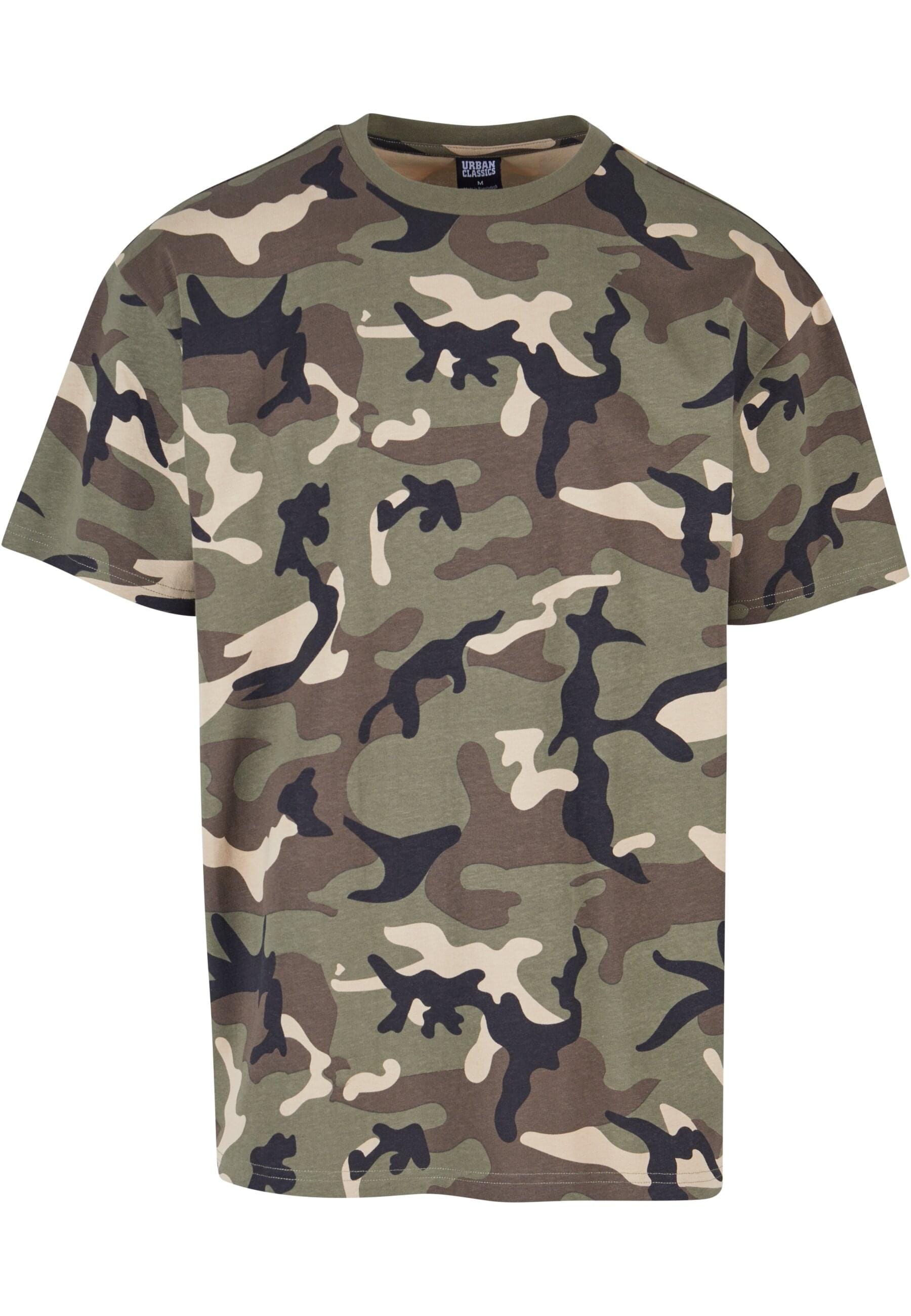 URBAN CLASSICS T-Shirt "Urban Classics Herren Heavy Oversized Camo Tee" 1 S günstig online kaufen