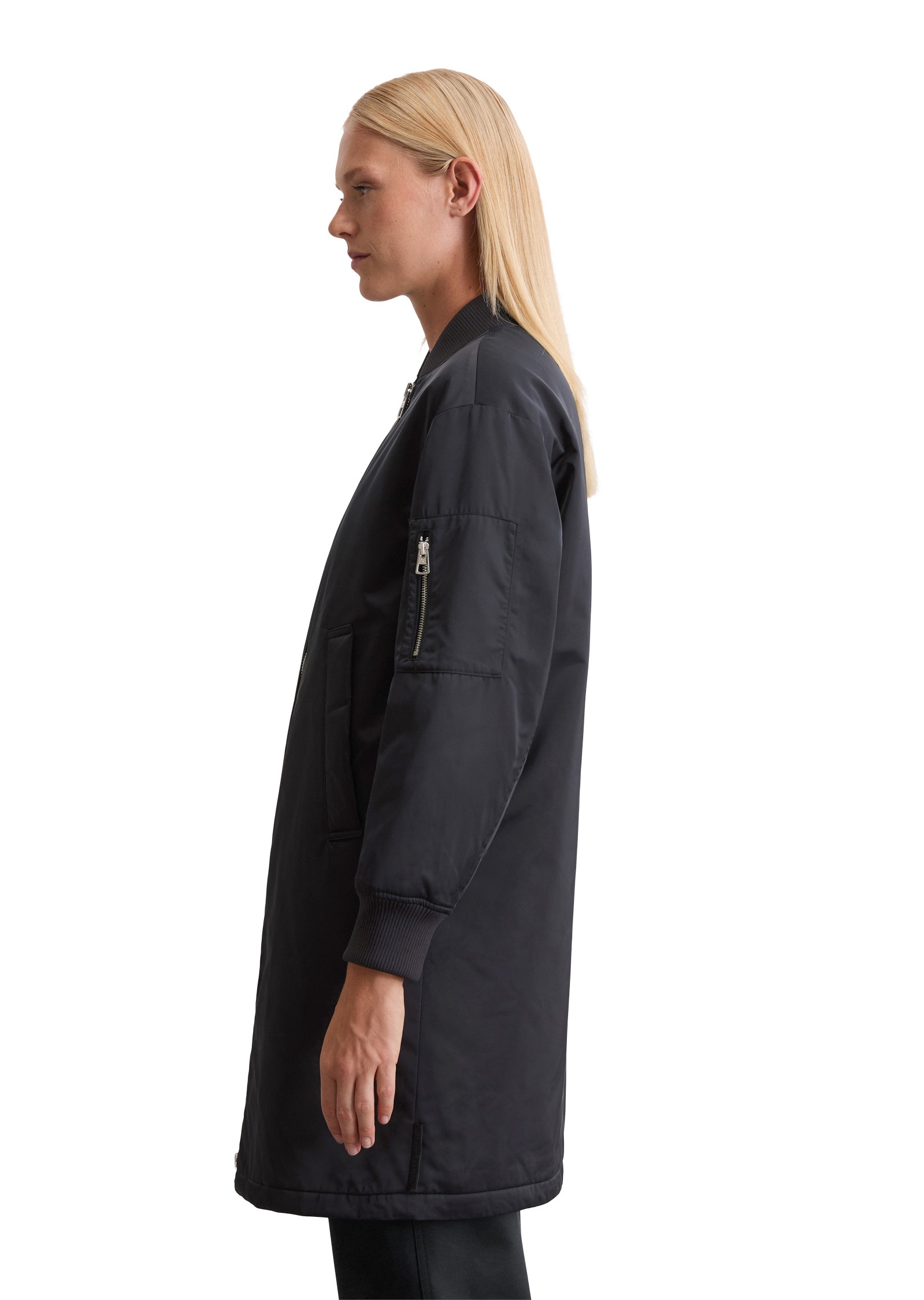 Marc O'Polo Kurzmantel »aus recyceltem Polyester-Twill«