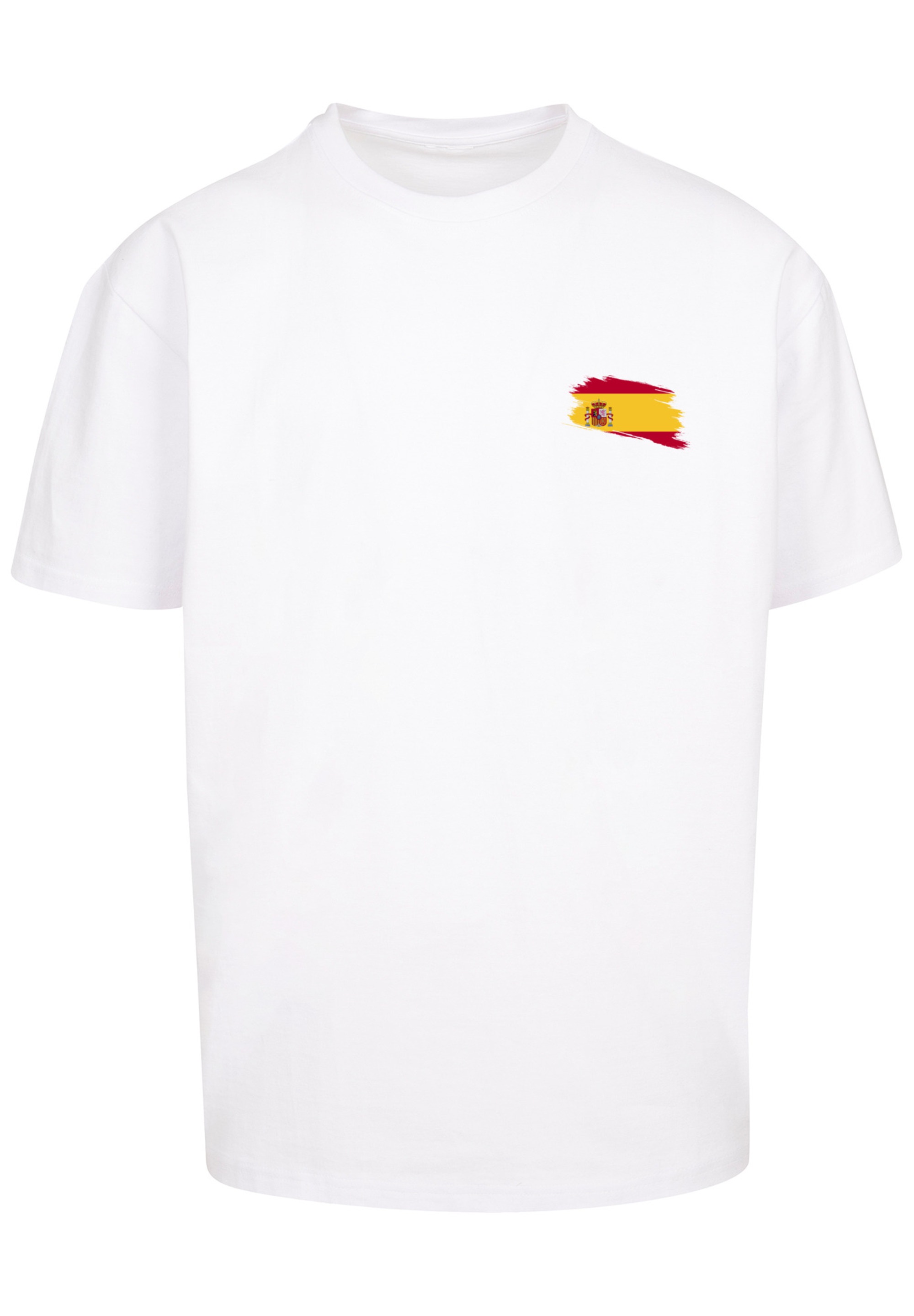 F4NT4STIC T-Shirt »Spain Spanien Flagge«, Print