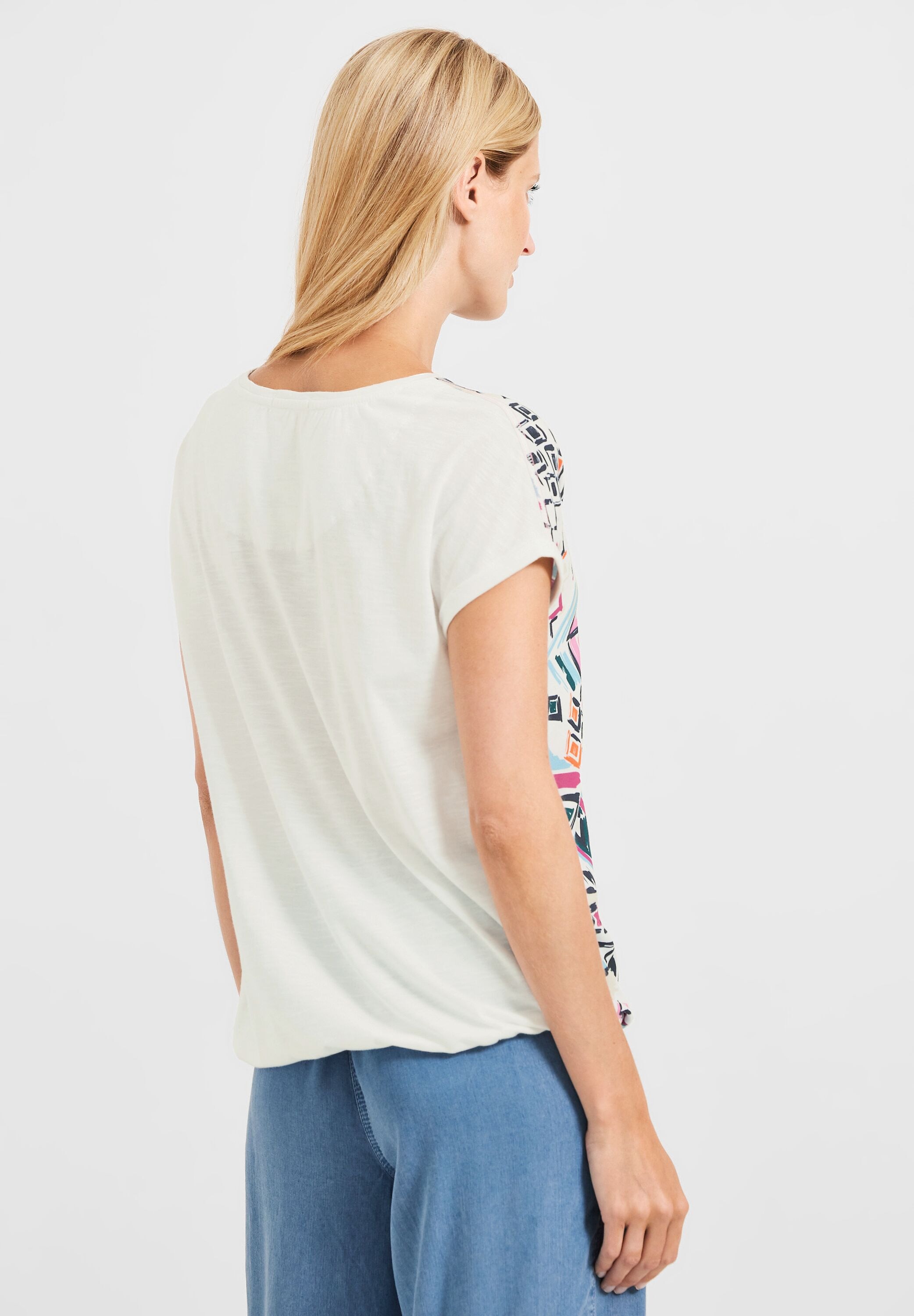 Cecil T-Shirt, kaufen BAUR mit Rundhalsausschnitt für 