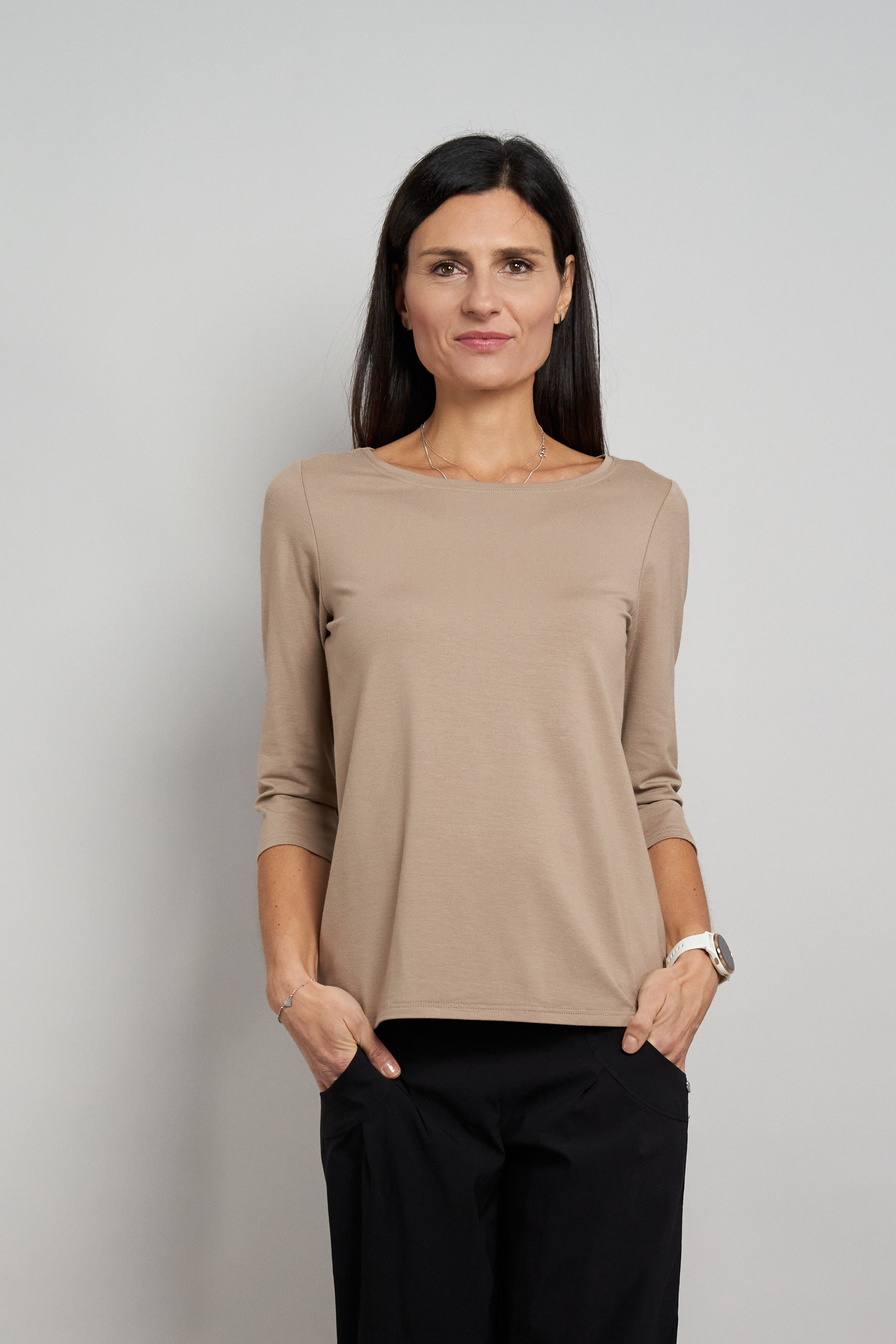 Seidel Moden 3/4-Arm-Shirt "Otto exclusiv" mit Viskose- MADE IN GERMANY günstig online kaufen