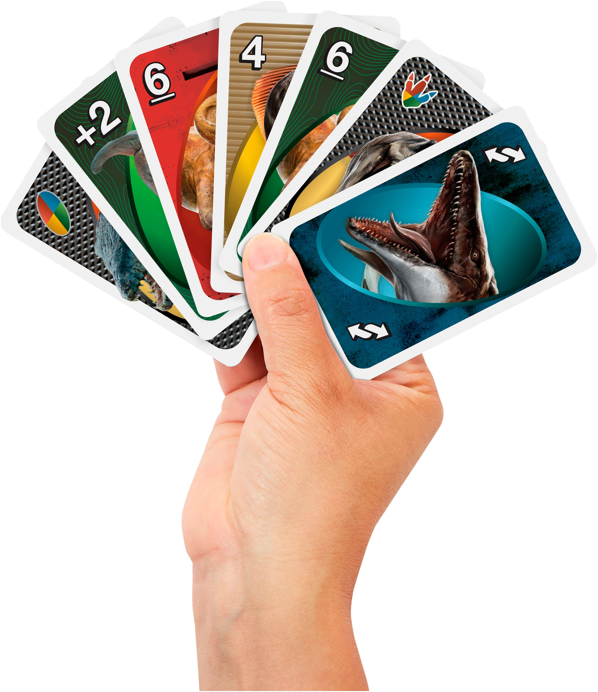 Mattel games Spiel »Jurassic World Rebirth, UNO«