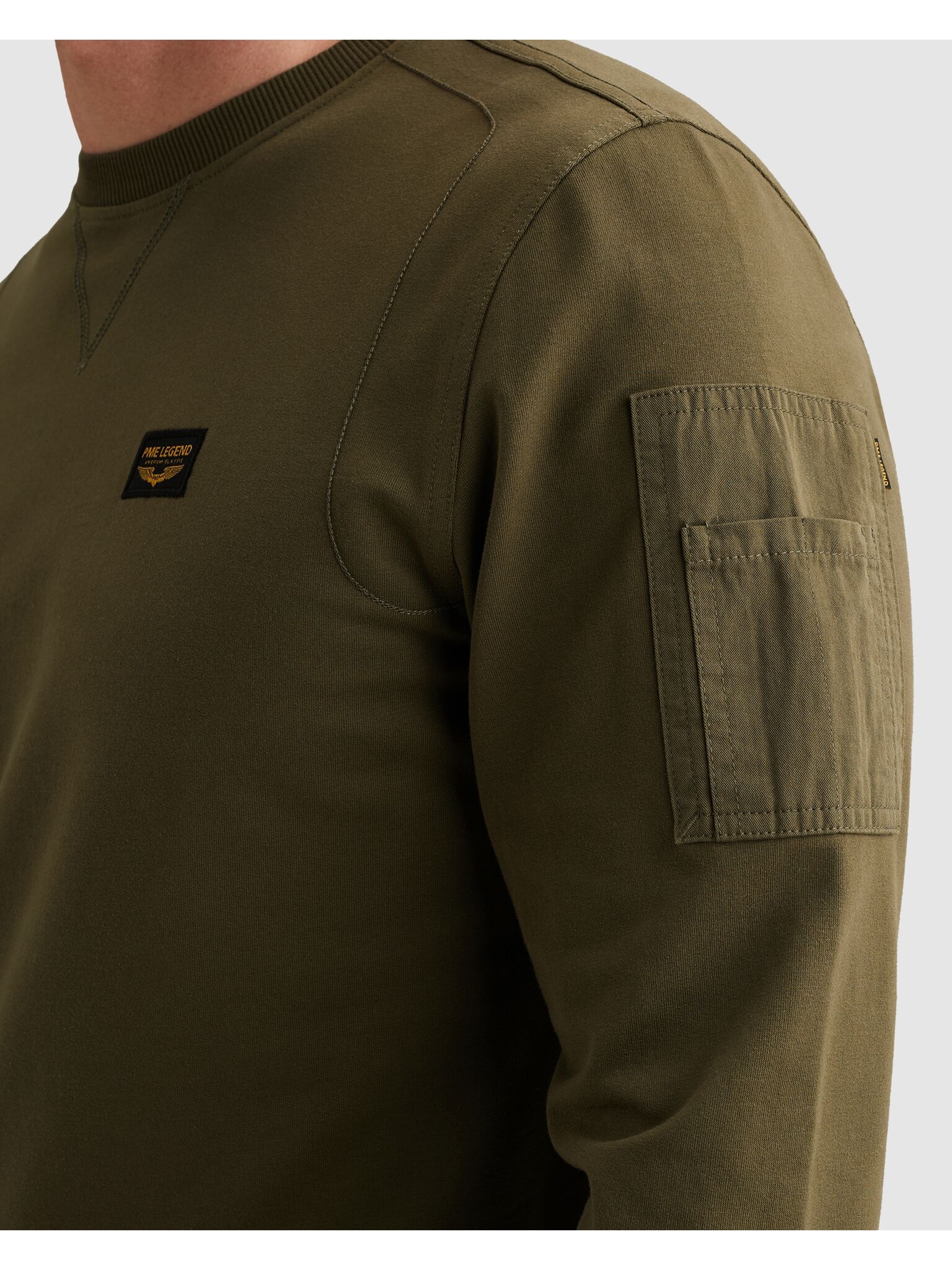 PME Legend Airstrip Sweatshirt Ivy Green XL 6