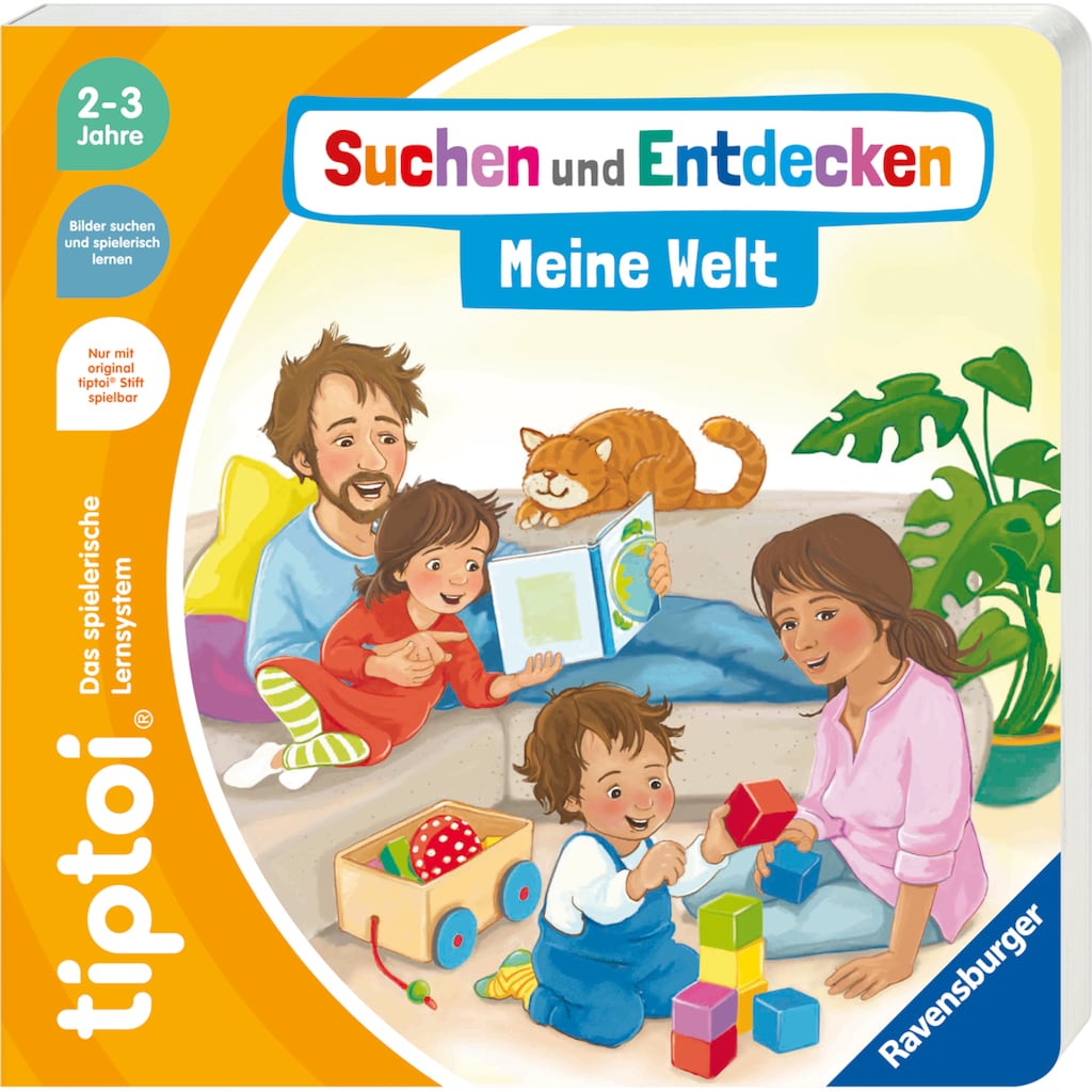 Ravensburger Spiel »tiptoi® Starter-Set: Stift und Bilderbuch Meine Welt«