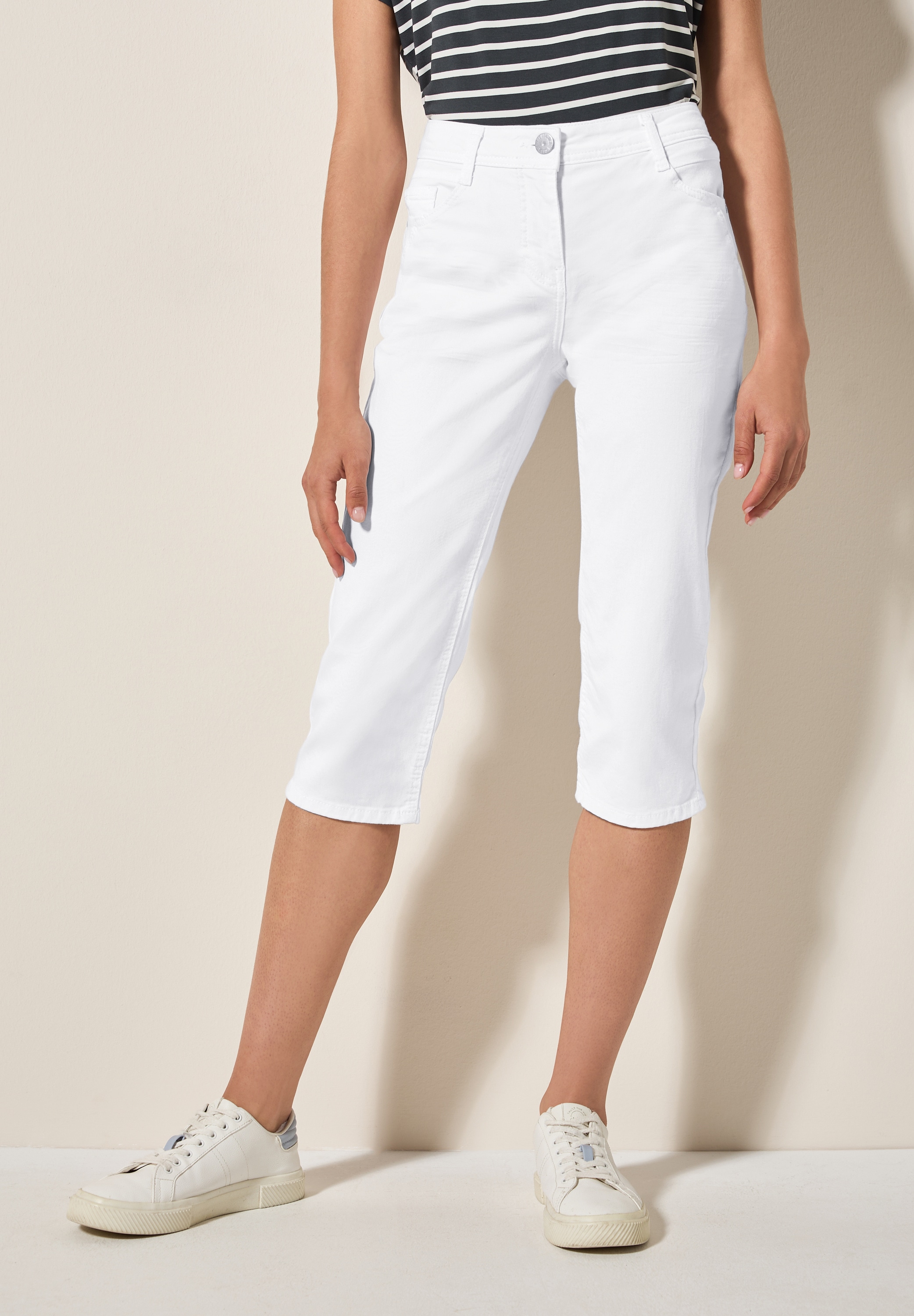 Cecil Slim-fit-Jeans, High Waist