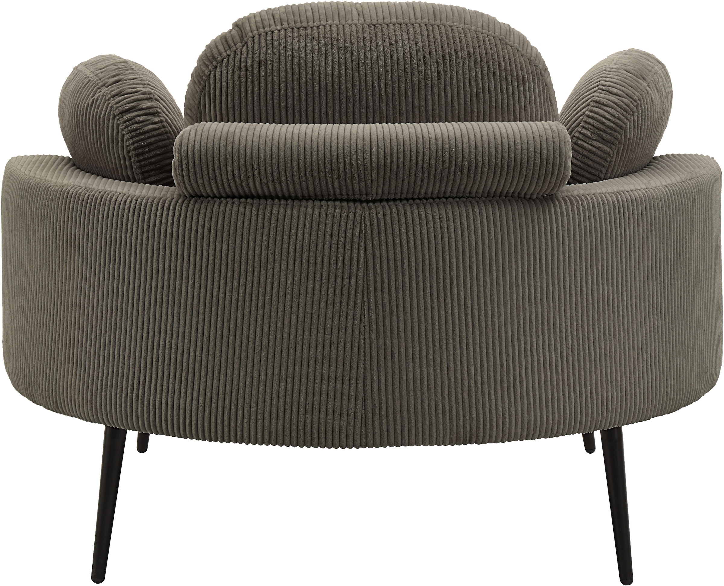 OTTO home Loveseat »Riko« Rückenstütze verstellbar, inklusive Stauraumhocker