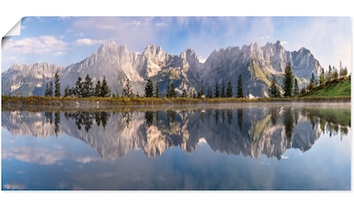 Wandbild »Wilder Kaiser in Tirol«, Bilder von Europa, (1 St.)