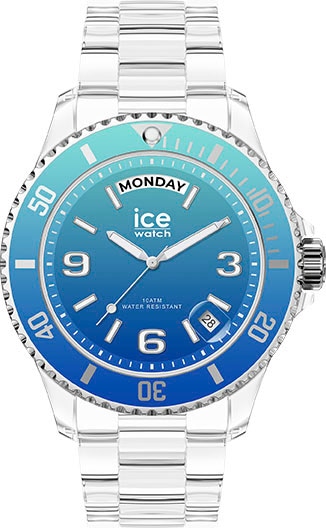 ice-watch Quarzuhr - Turquoise - clear kaufen | BAUR »ICE DAYDATE, Medium 021435« - sunset