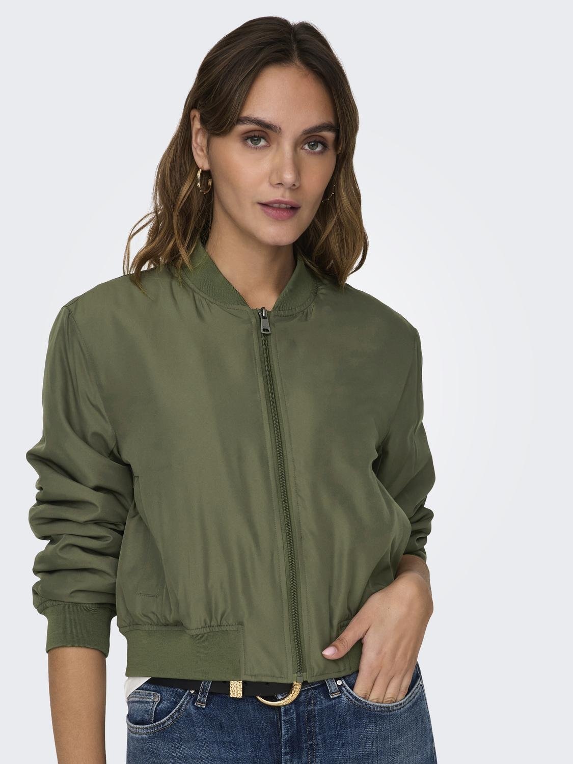 Thumbnail - ONLY Bomberjacke "ONLALMA BOMBER OTW NOOS" mit Seitentaschen