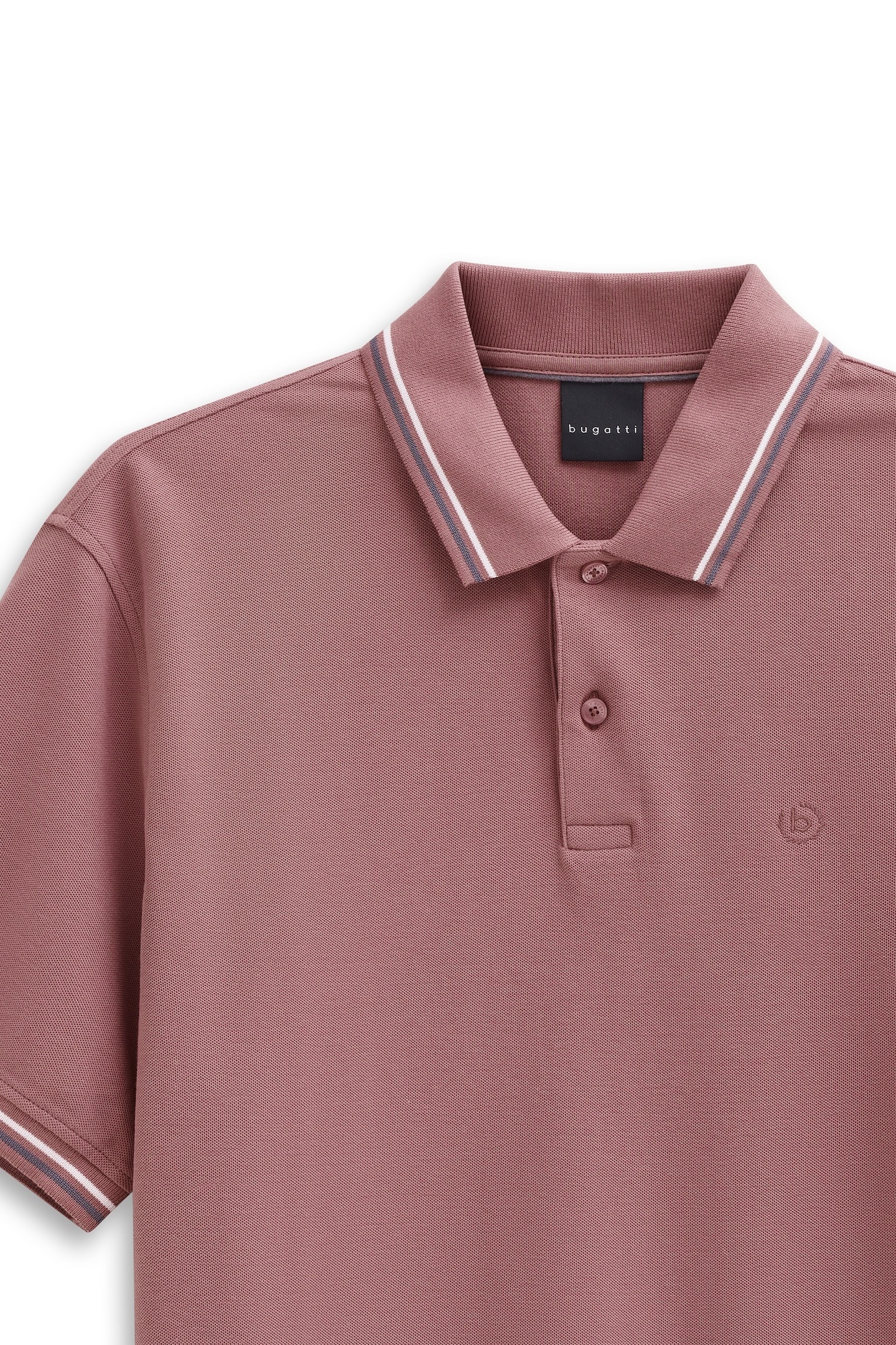bugatti Poloshirt »Modern Fit«, Basic Essential aus Baumwolle