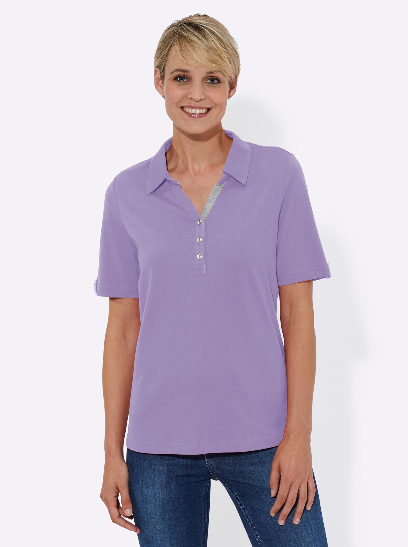 Casual Looks Poloshirt "Poloshirt", 1 Stk. günstig online kaufen