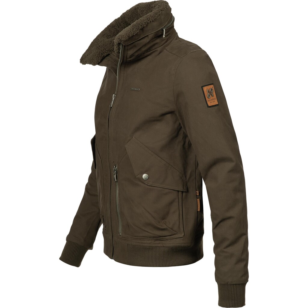 Navahoo Winterjacke »Jim«, mit Kapuze