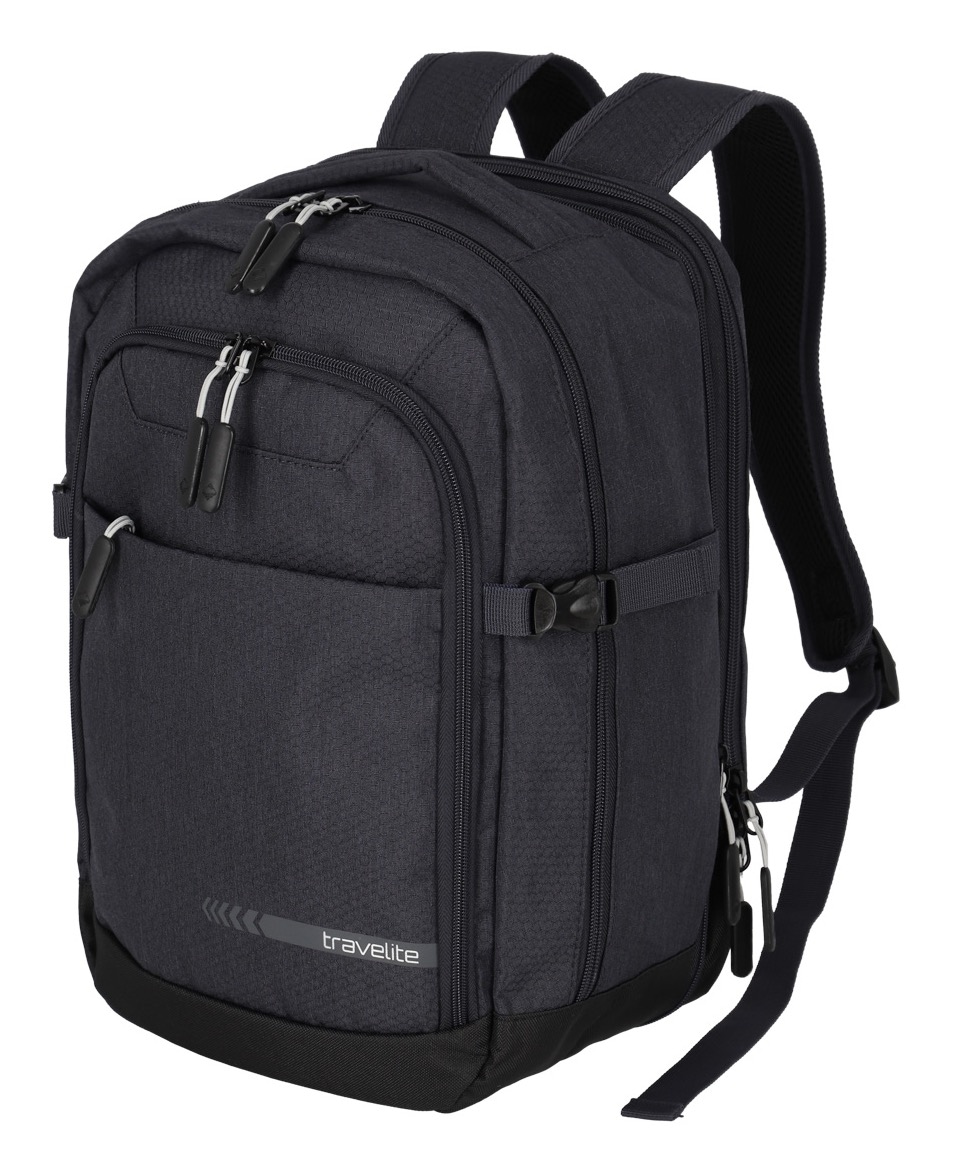 travelite Laptoprucksack »KICK OFF Cabin Rucksack«, Reiserucksack Freizeitrucksack Kabinengepäck Arbeitsrucksack