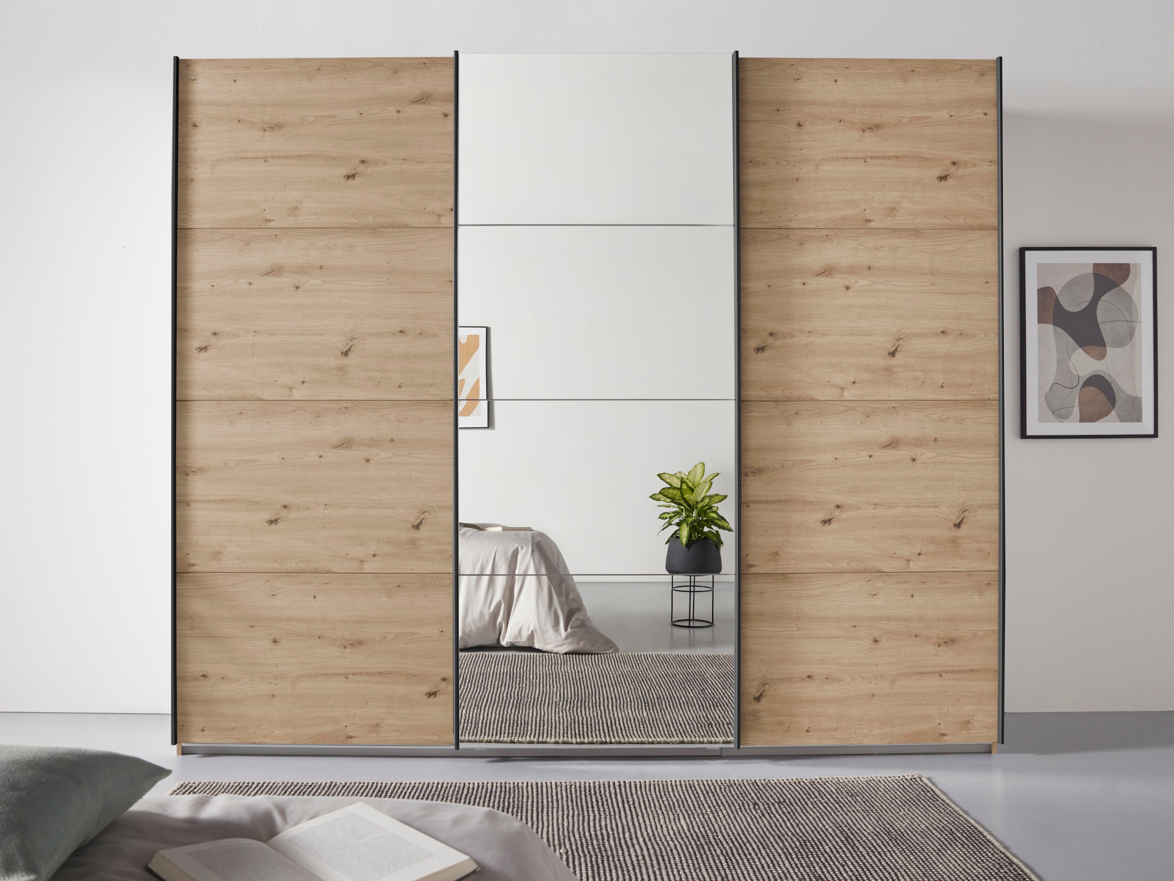 OTTO home "Mehrzweckschrank Aktenschrank Möbel Mietswohnung TOPSELLER OTELI" 3 Ausstattungen BASIC/CLASSIC/PREMIUM (inkl. SOFT-CLOSE-FUNKTION), Breiten 203/271/315/360 cm Höhen 210/229 cm MADE IN GERMANY