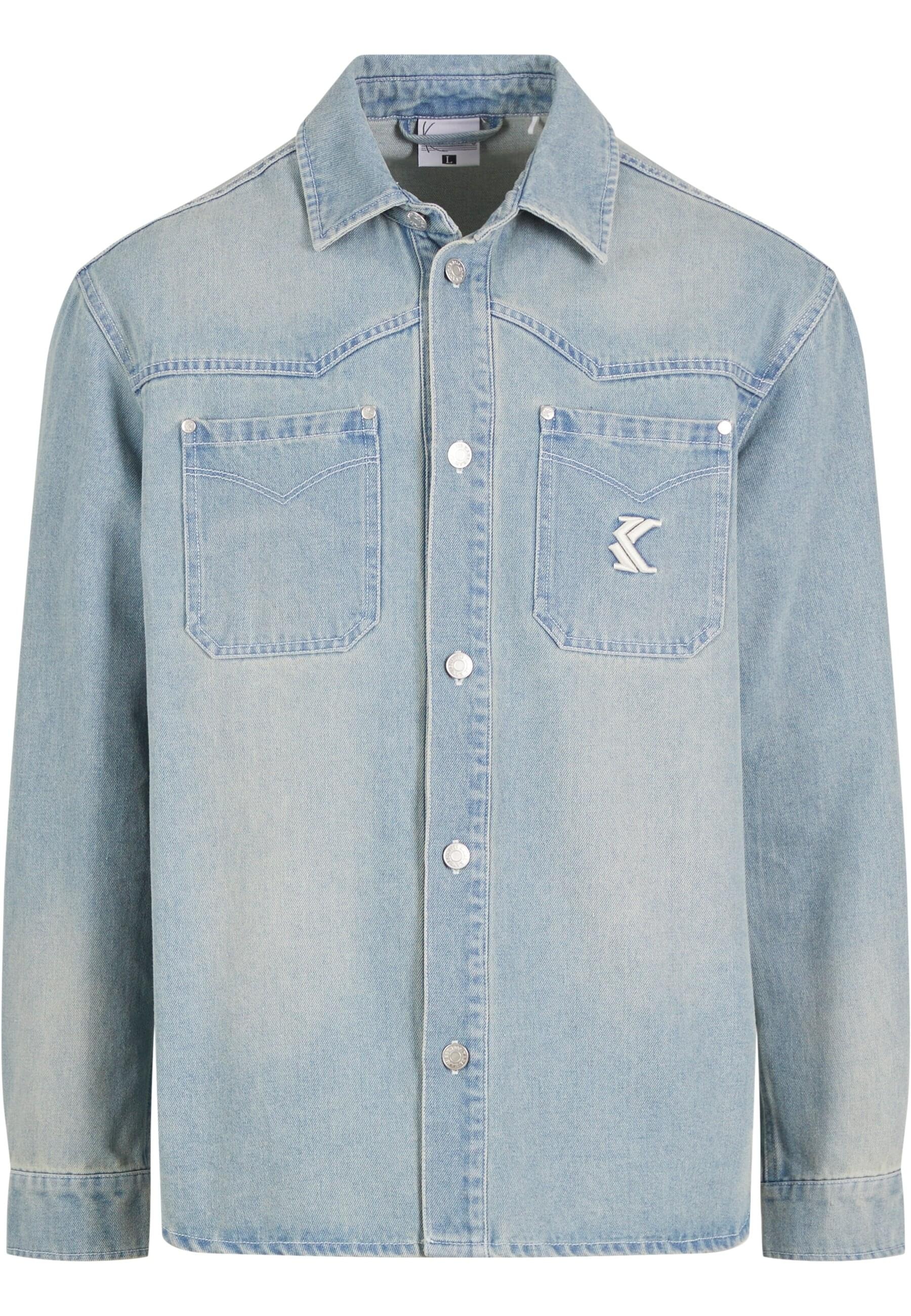 Karl Kani Langarmhemd "Karl Kani Og K Western Denim Overshirt" 1 Stk. tlg. günstig online kaufen