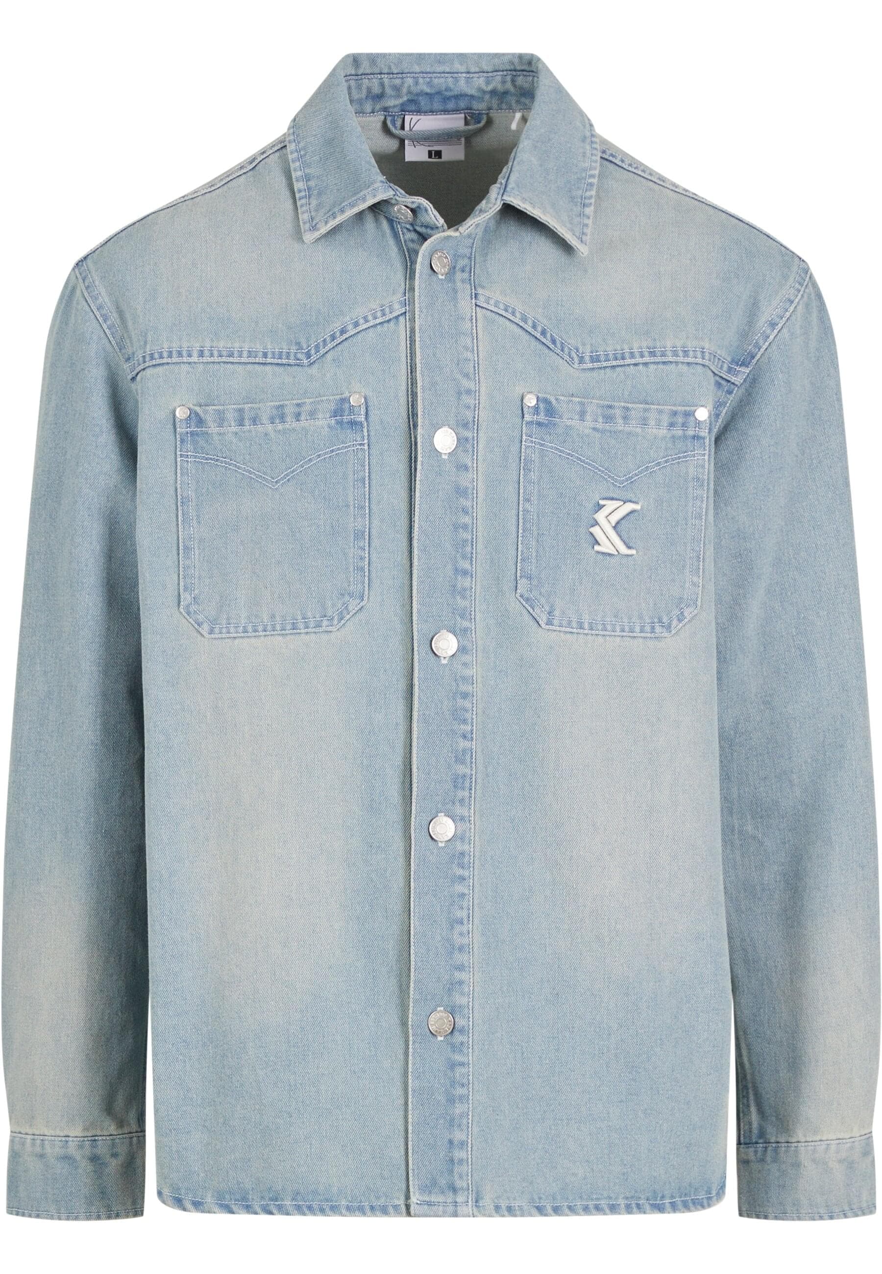 Karl Kani Langarmhemd "Karl Kani Og K Western Denim Overshirt" 1 Stk. günstig online kaufen
