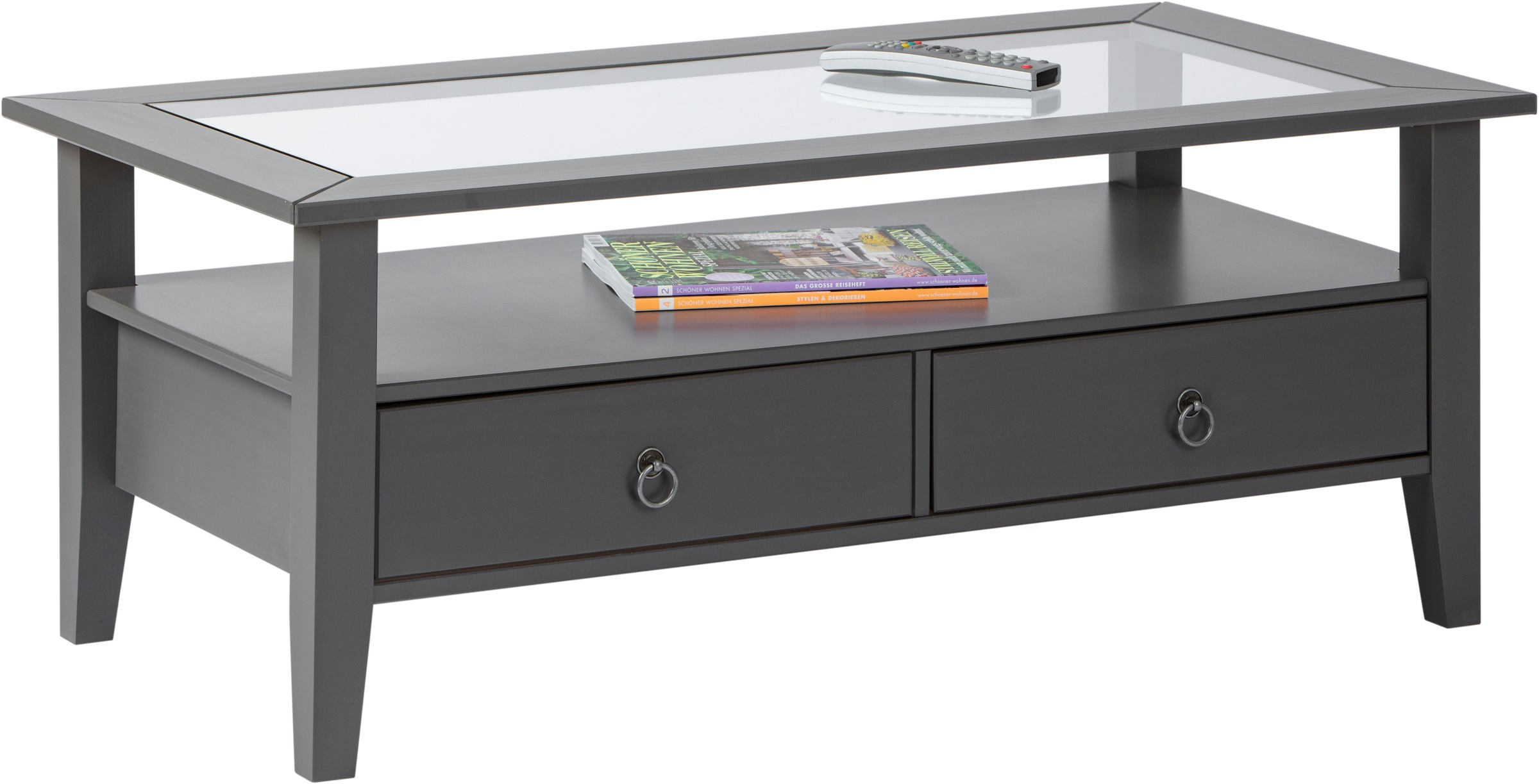 Inter Link Couchtisch »Couchtisch Provence« 1 Stk. tlg. Kiefer Massiv, Stauraum, BxTxH: ca. 115 x 60 x 45 cm