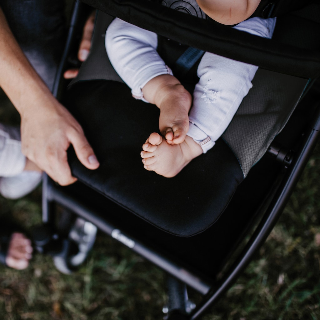 Gesslein Kinder-Buggy »Smiloo Happy +, schwarz/cognac, schwarz«