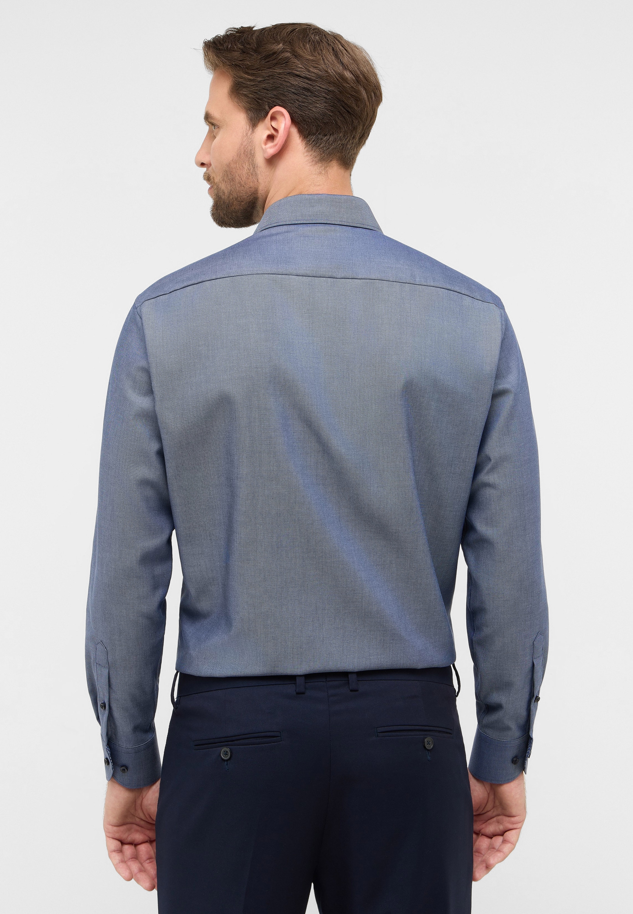 Eterna Langarmhemd »COMFORT FIT« NON IRON (bügelfrei)