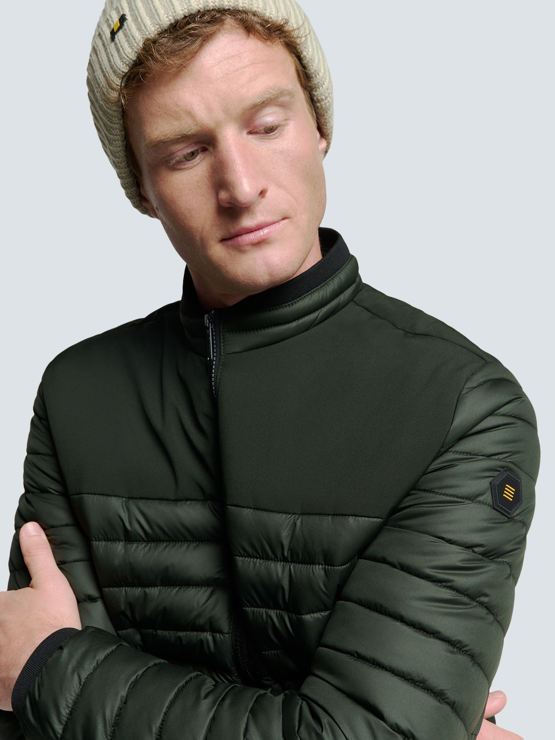 NO EXCESS Leichtdaunenjacke »No Excess Leichte Steppjacke mit matter Oberfläche«