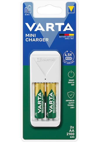 VARTA Batterie-Ladegerät »Mini Charger« (1 S...