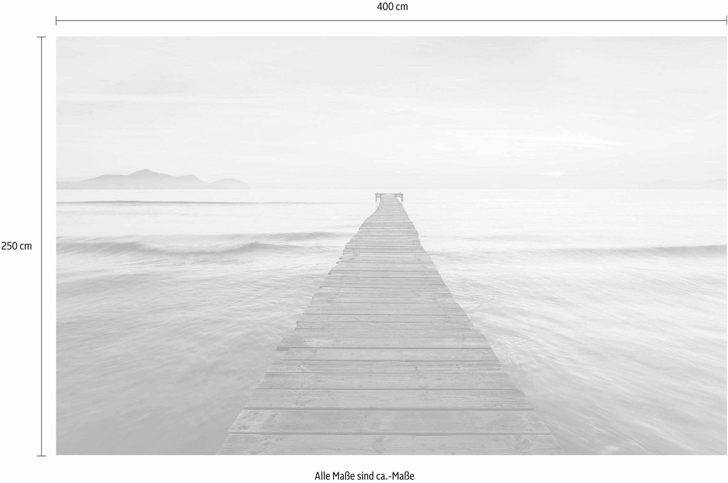 Komar Vliestapete »Digitaldruck Vlies - Peace - Größe 400 x 250 cm«, bedruckt, Wohnzimmer, Schlafzimmer