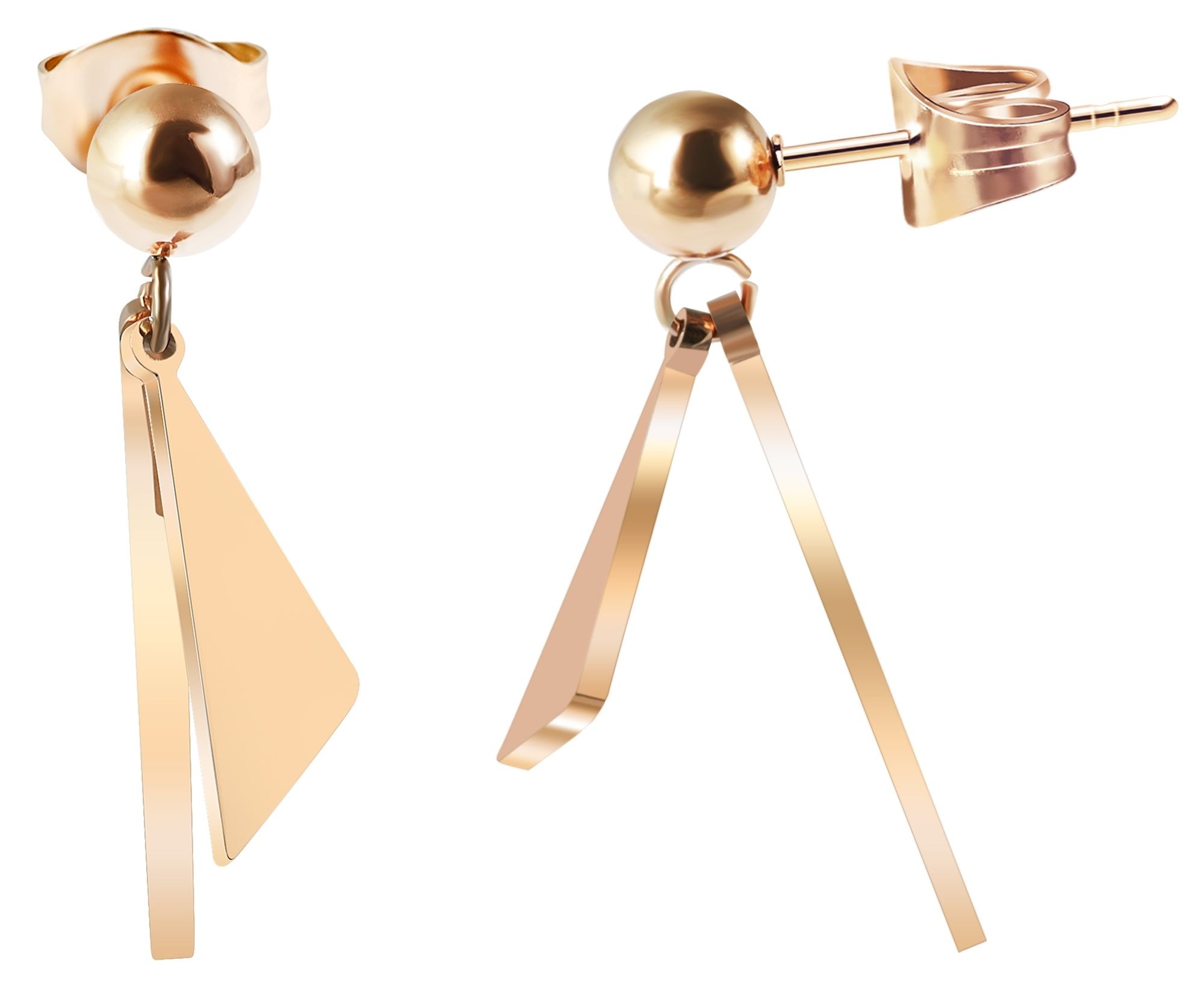 Adelia´s Paar Ohrhänger "Damen Ohrringe – Ohrstecker aus Edelstahl" Ein Ges günstig online kaufen