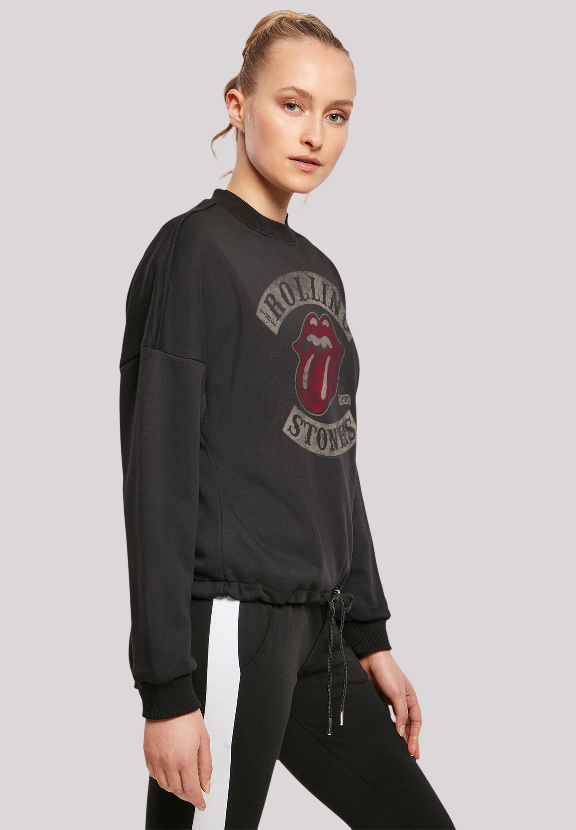 F4NT4STIC Sweatshirt »The Rolling Stones Tour '78 Vector«, Premium Qualität