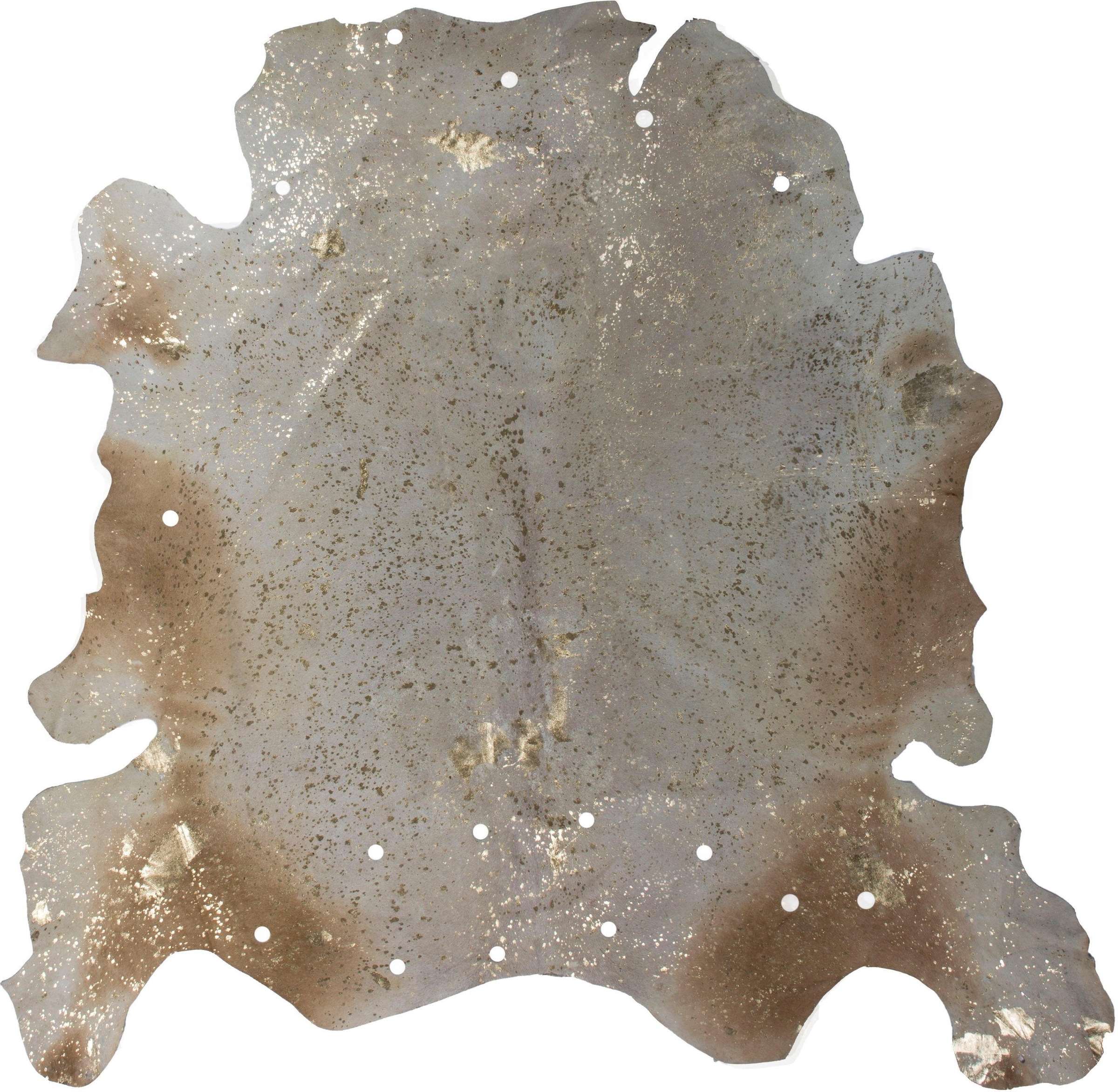 calo-deluxe Fellteppich "Ronda 210" fellförmig 8 mm Höhe echtes Rinderfell, günstig online kaufen