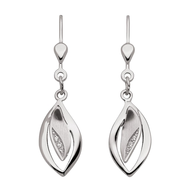 »925 Ohrhänger«, Adelia´s für Silber Paar Ohrhänger Silberschmuck mit BAUR Zirkonia | Damen Ohrringe kaufen