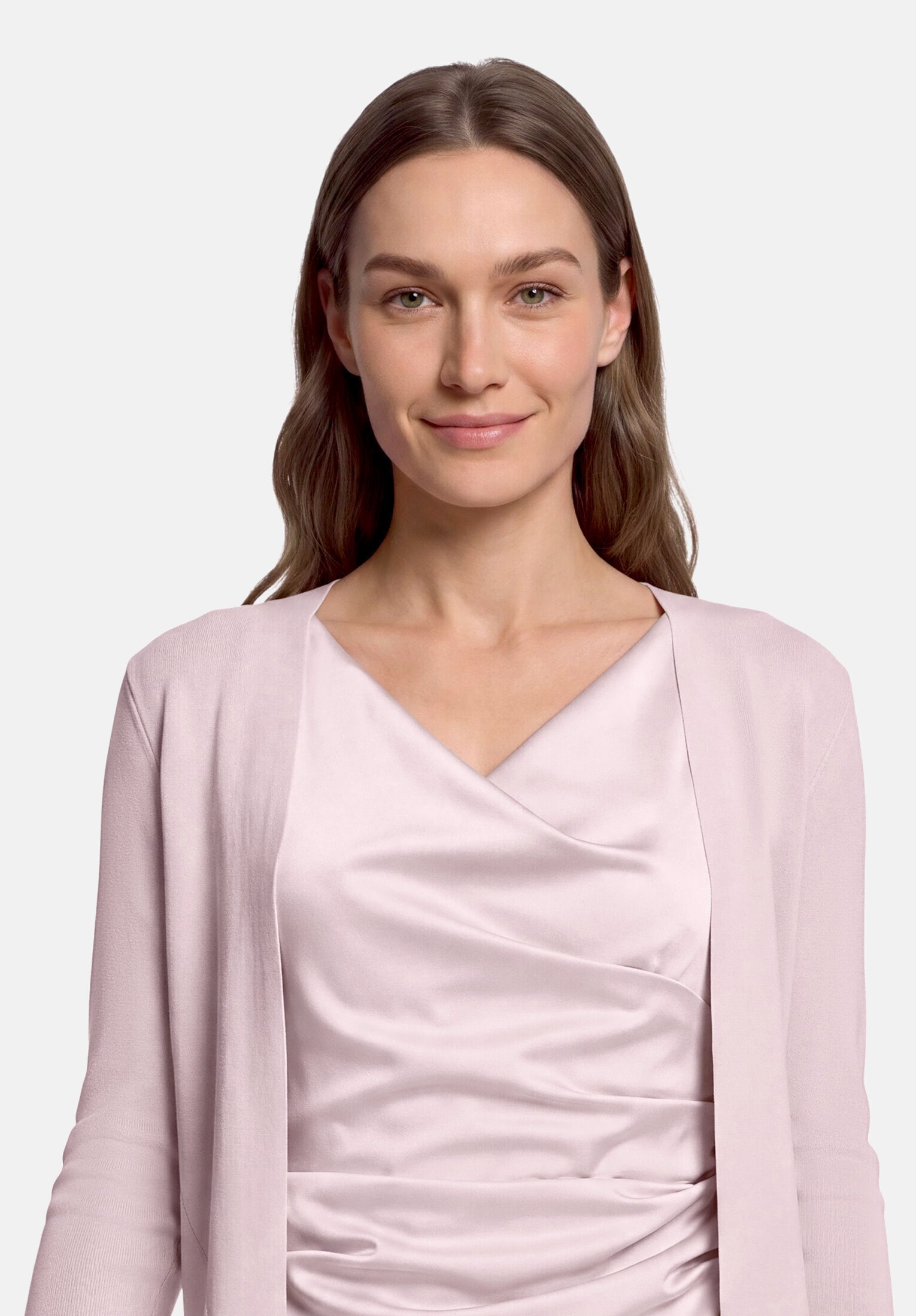 Vera Mont Strickjacke »Damen langarm« 1 Stk. Ärmelschlitz